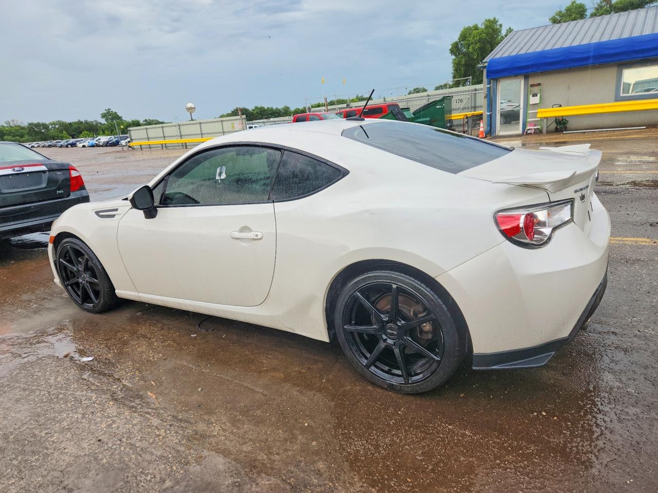 2014 Subaru Brz 2.0 Limited White vin: JF1ZCAC14E9604538