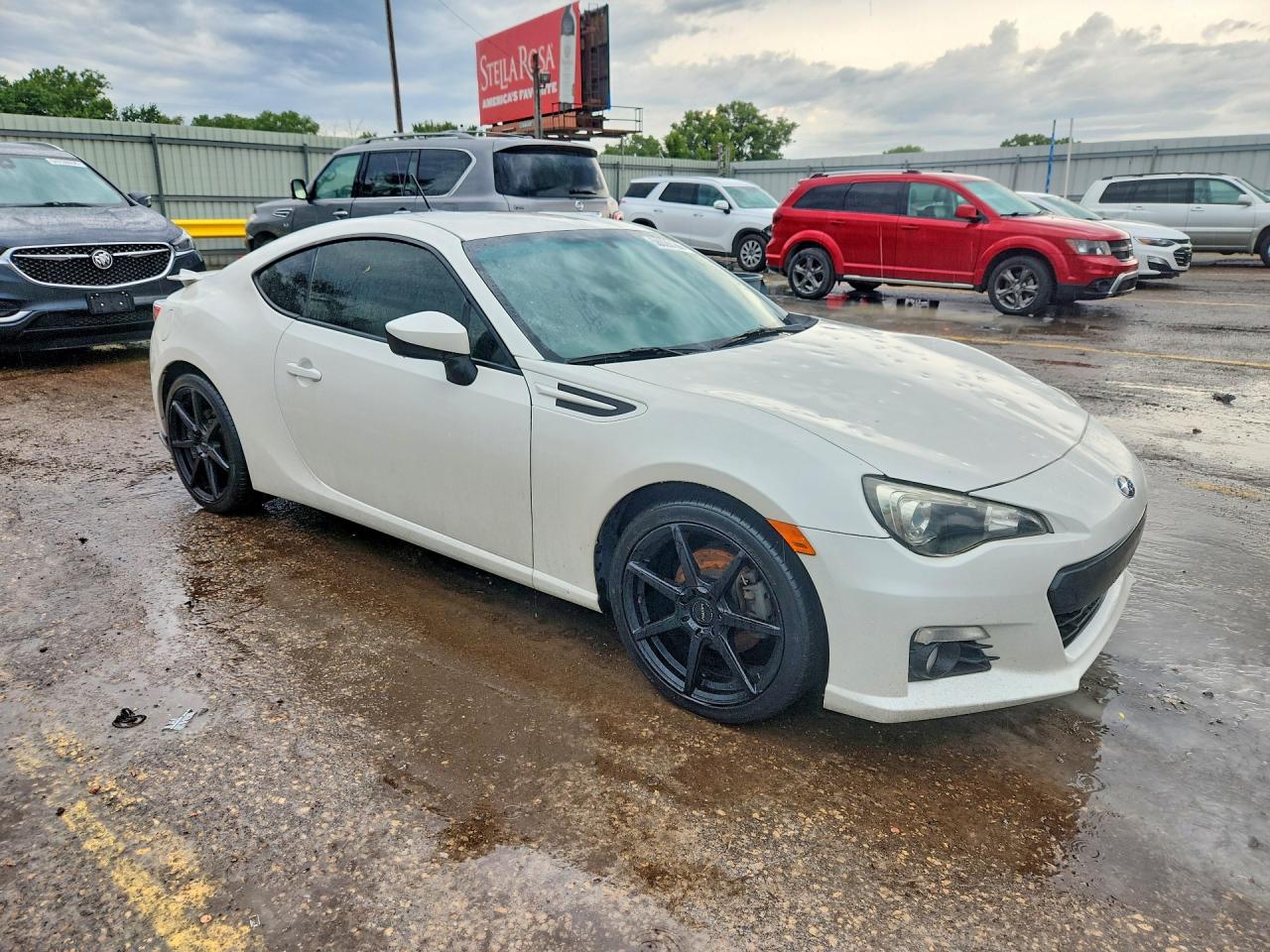 2014 Subaru Brz 2.0 Limited White vin: JF1ZCAC14E9604538