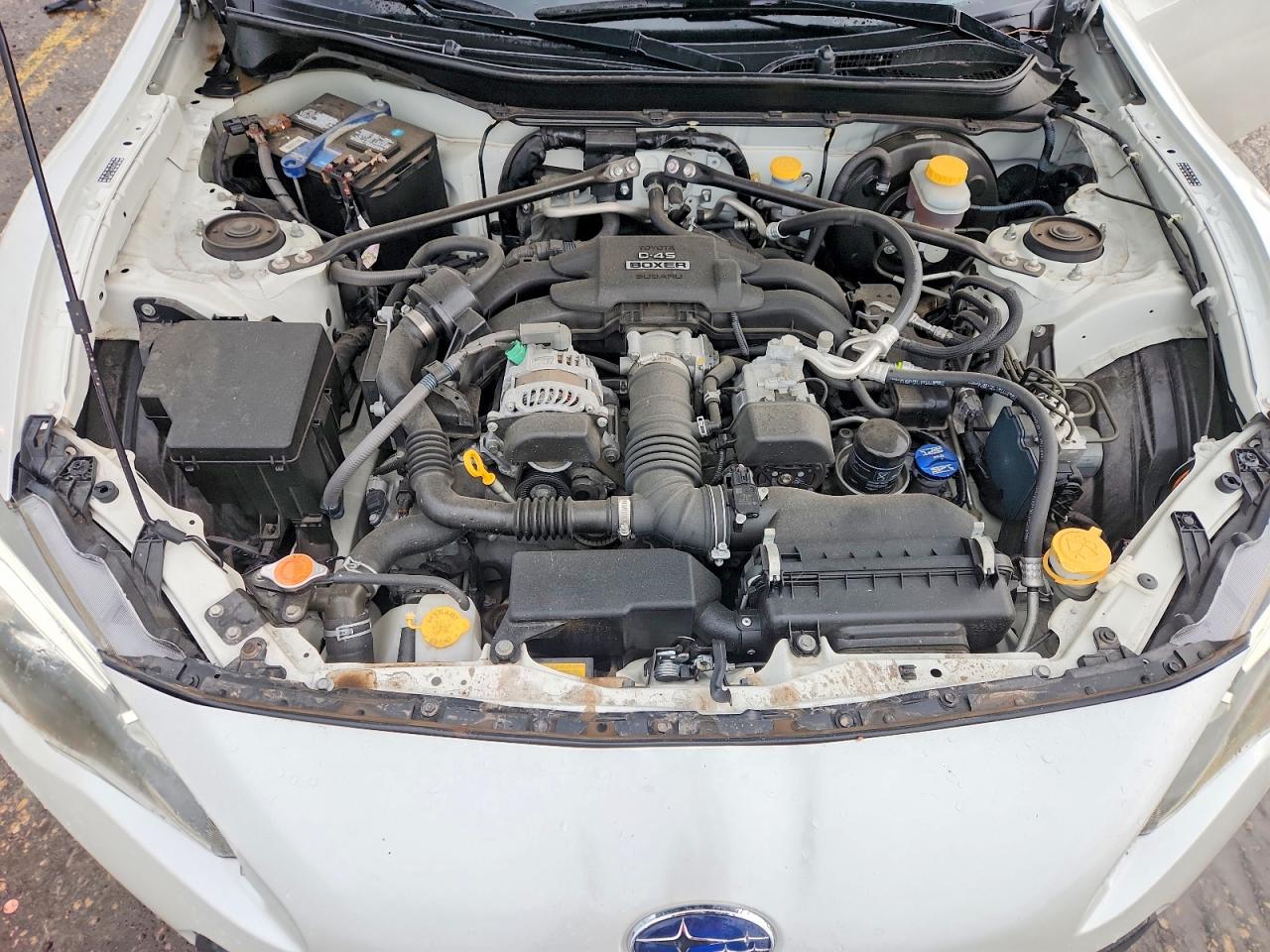 2014 Subaru Brz 2.0 Limited White vin: JF1ZCAC14E9604538