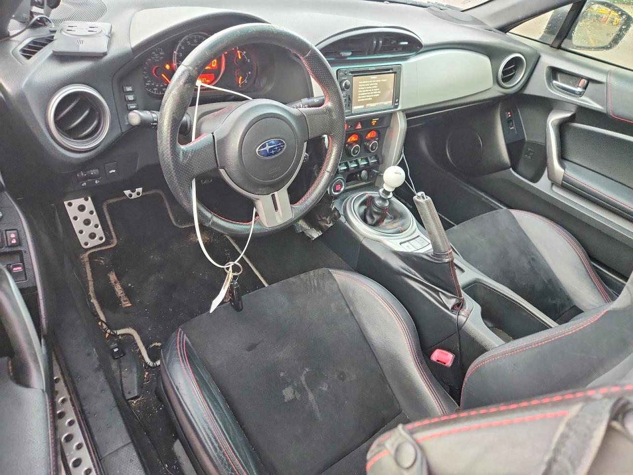 2014 Subaru Brz 2.0 Limited White vin: JF1ZCAC14E9604538