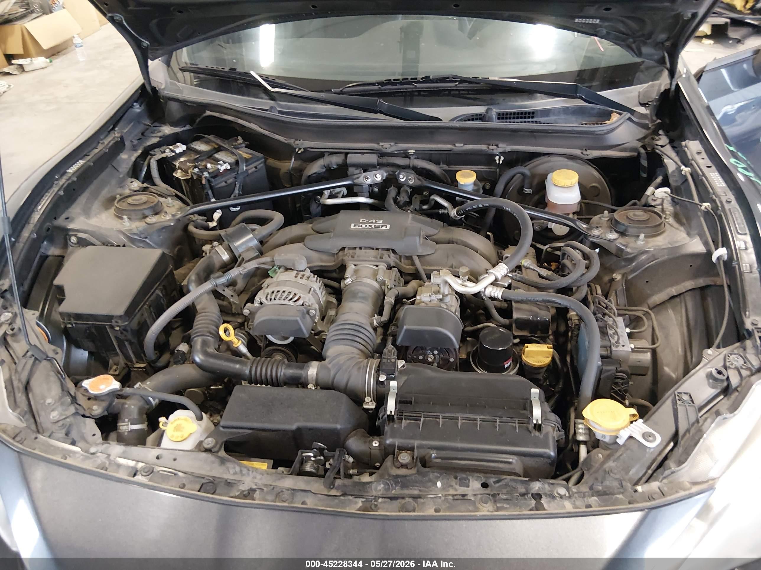 2014 Subaru Brz Limited Gray vin: JF1ZCAC14E9604927