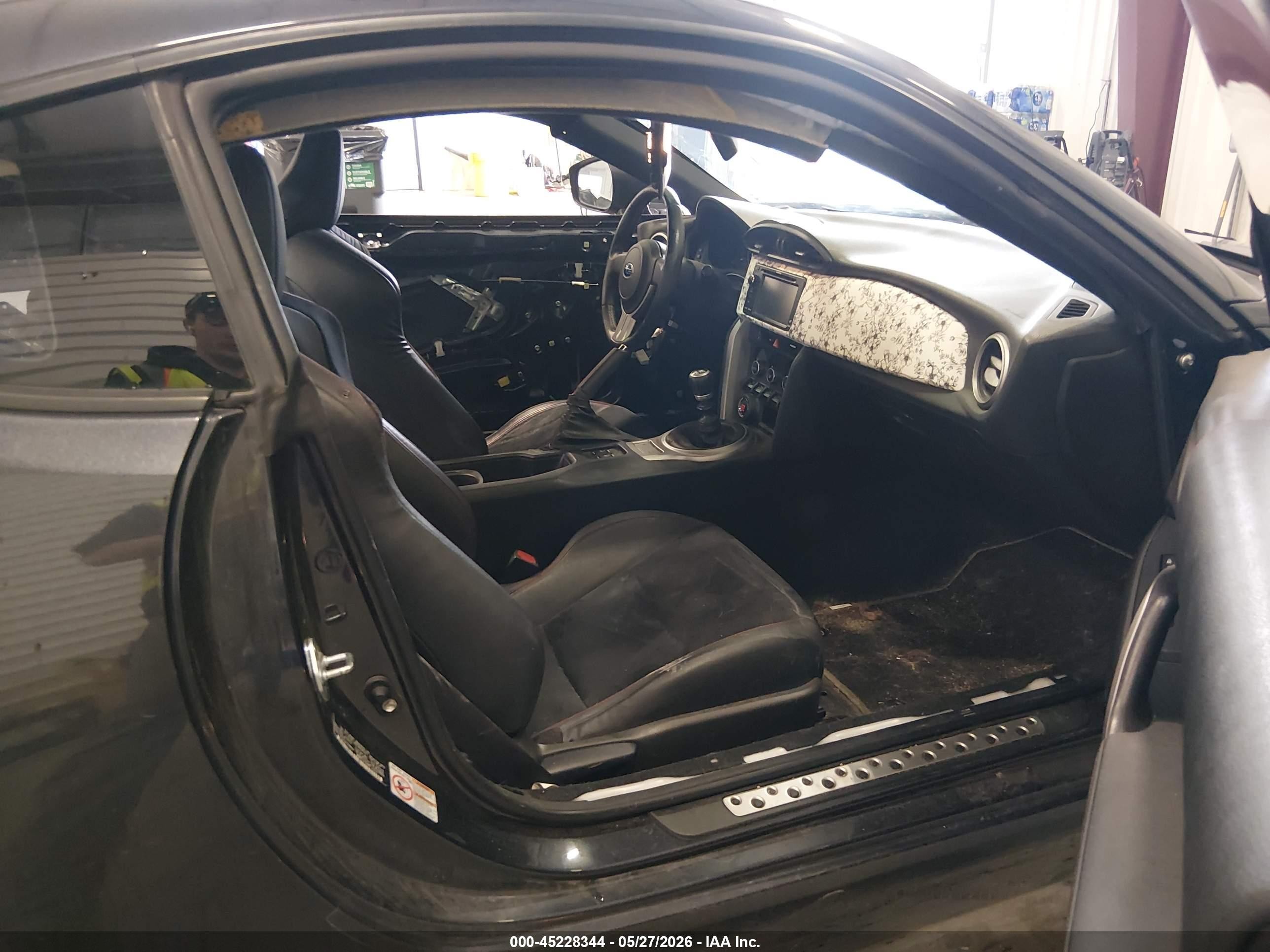 2014 Subaru Brz Limited Gray vin: JF1ZCAC14E9604927