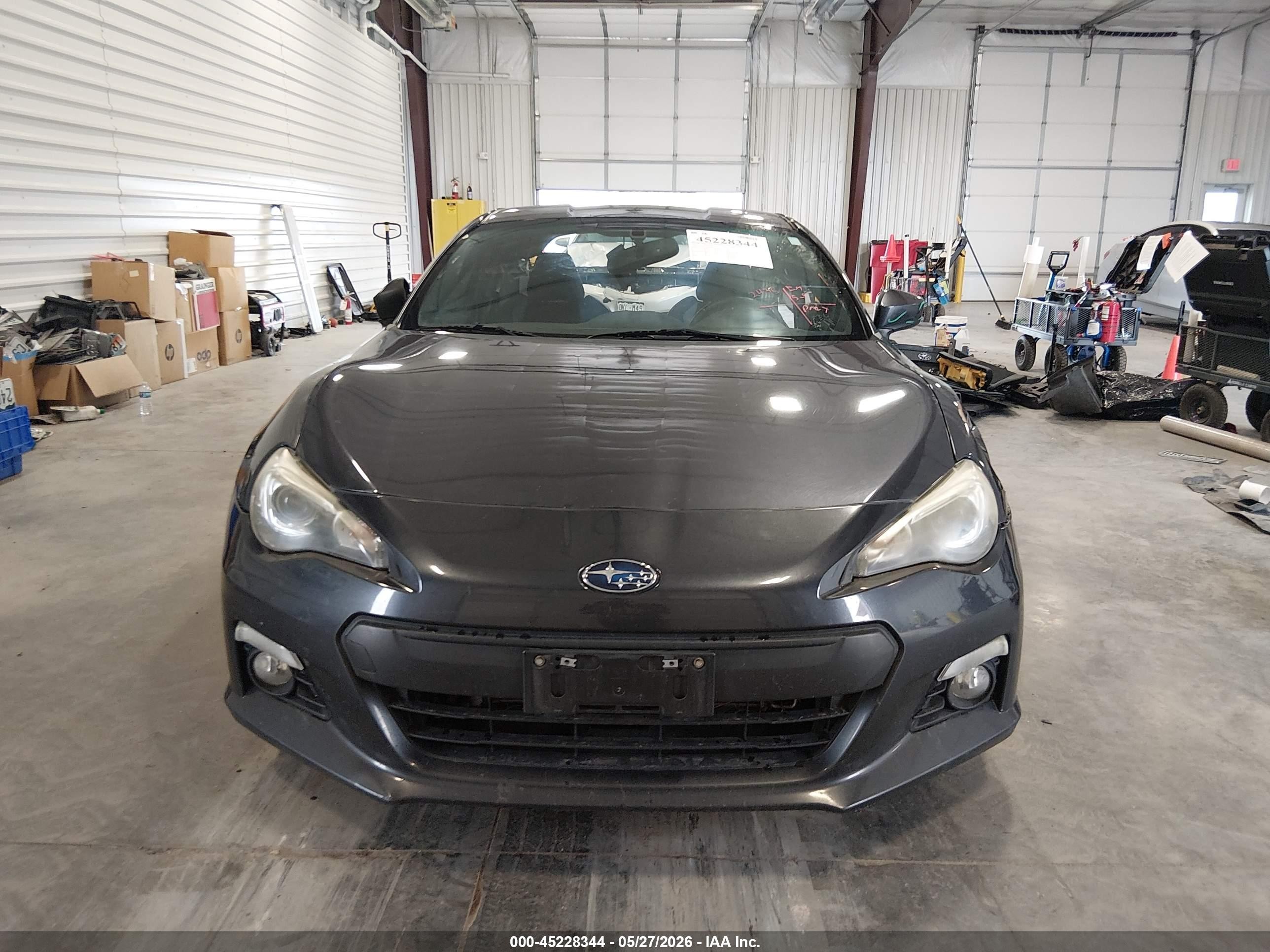 2014 Subaru Brz Limited Gray vin: JF1ZCAC14E9604927