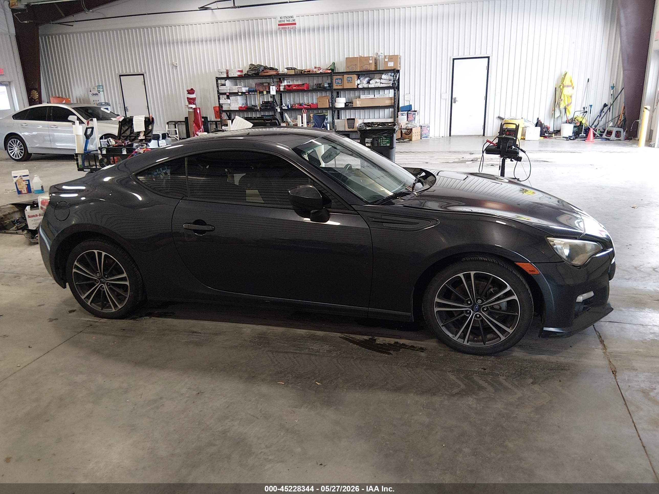 2014 Subaru Brz Limited Gray vin: JF1ZCAC14E9604927