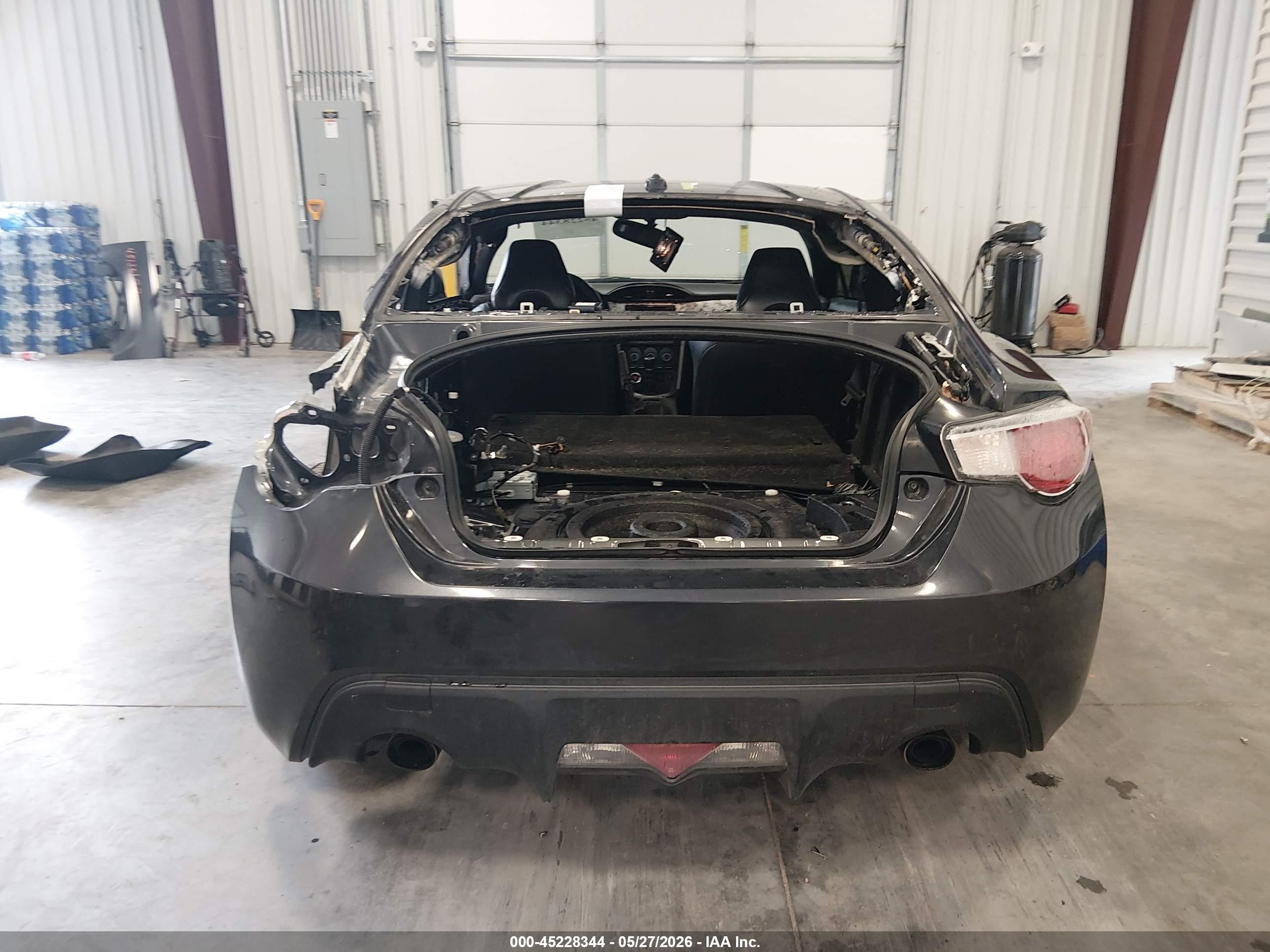 2014 Subaru Brz Limited Gray vin: JF1ZCAC14E9604927