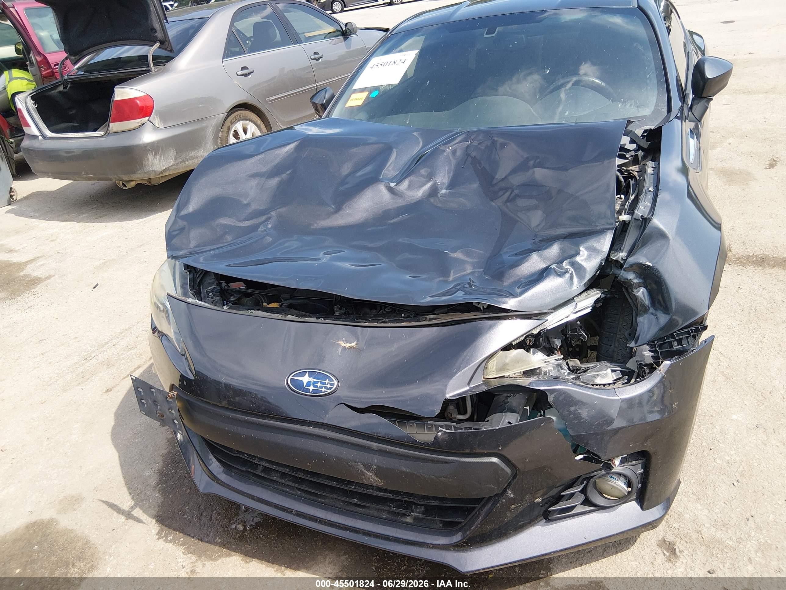 2015 Subaru Brz Limited Black vin: JF1ZCAC14F8604482