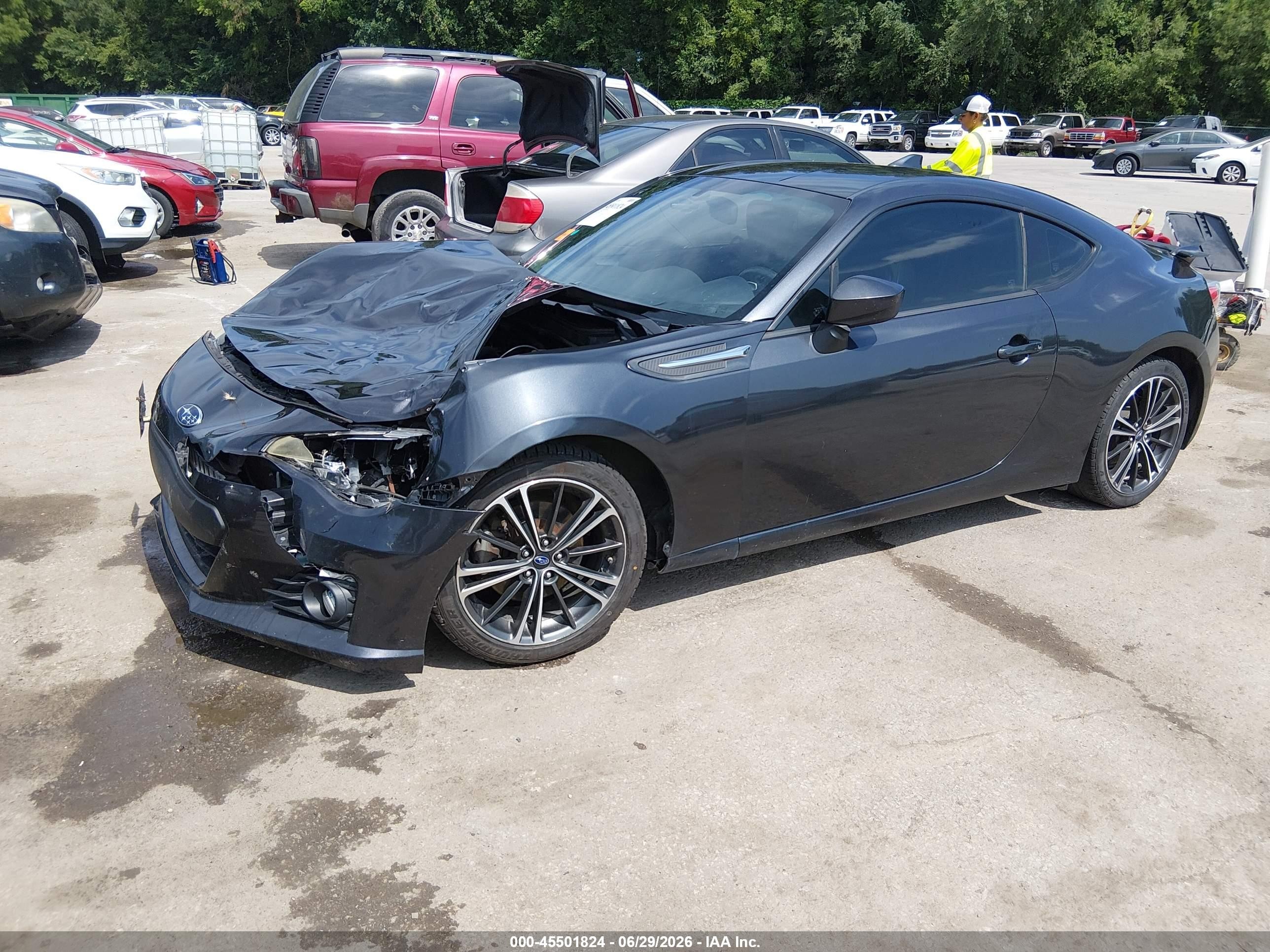 2015 Subaru Brz Limited Black vin: JF1ZCAC14F8604482