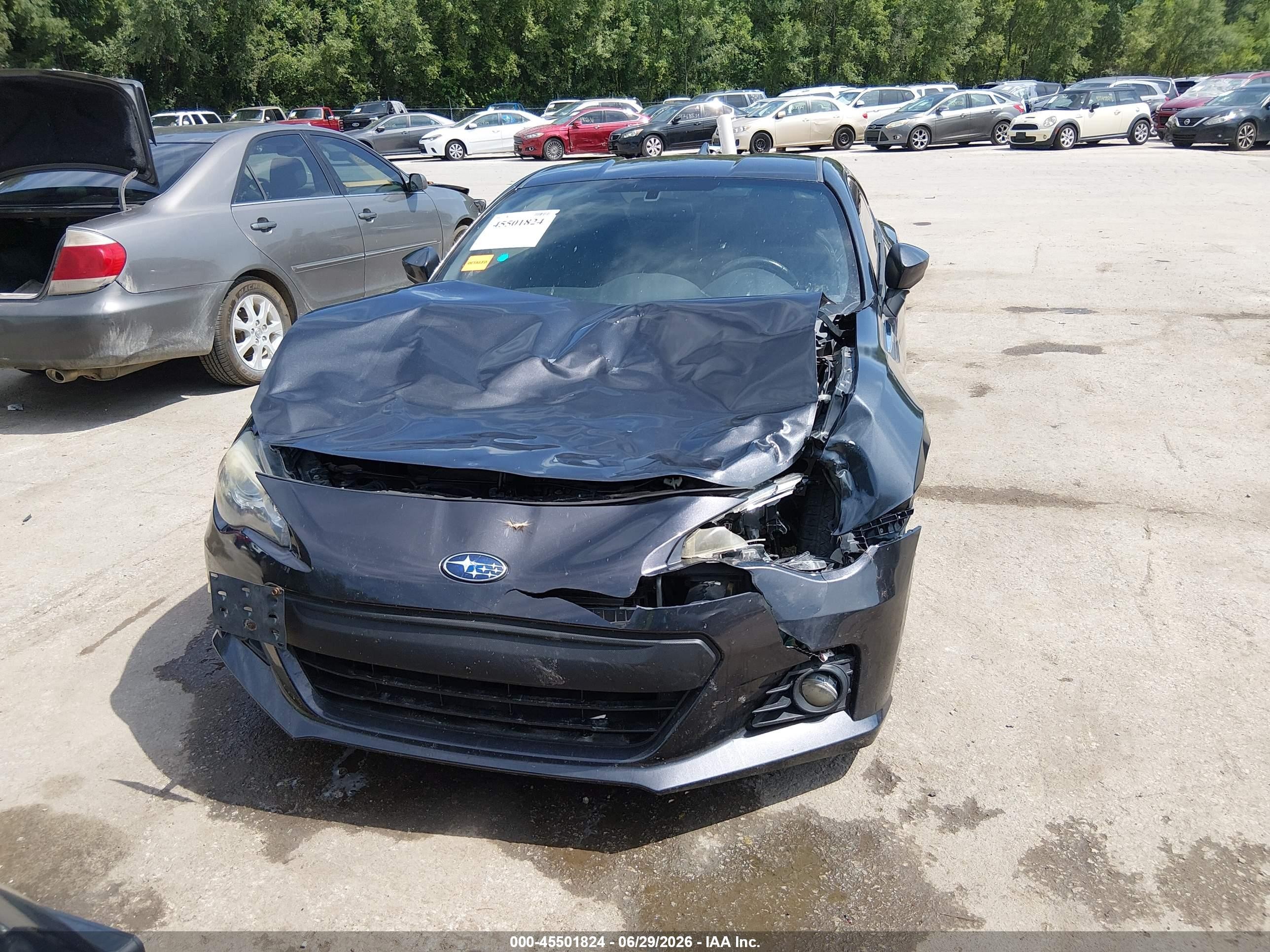2015 Subaru Brz Limited Black vin: JF1ZCAC14F8604482