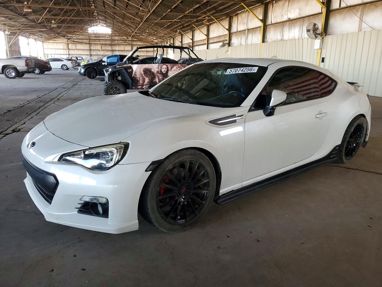 2015 Subaru Brz 2.0 Limited White vin: JF1ZCAC14F9601169