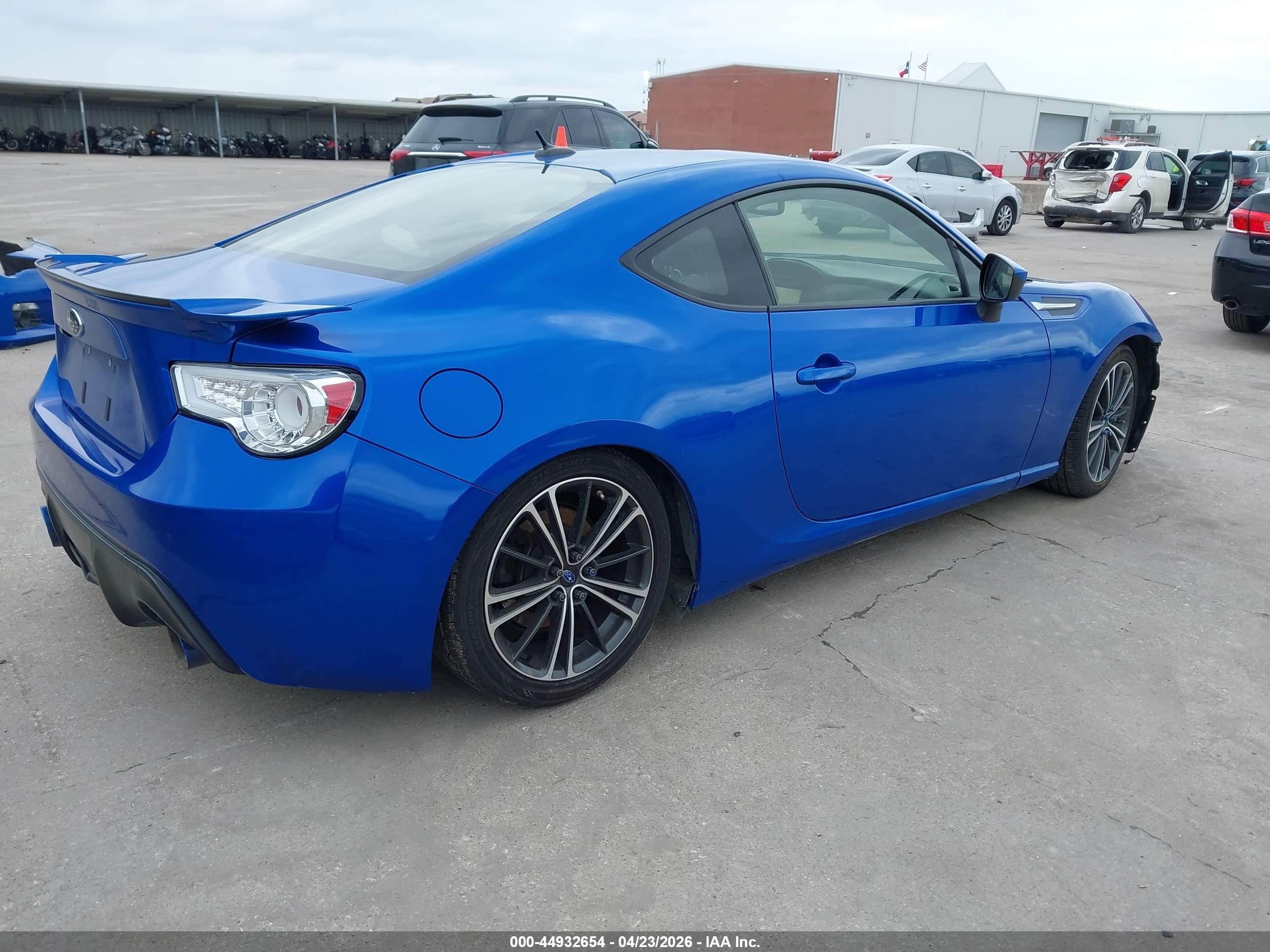 2013 Subaru Brz Limited Синий vin: JF1ZCAC15D1603699