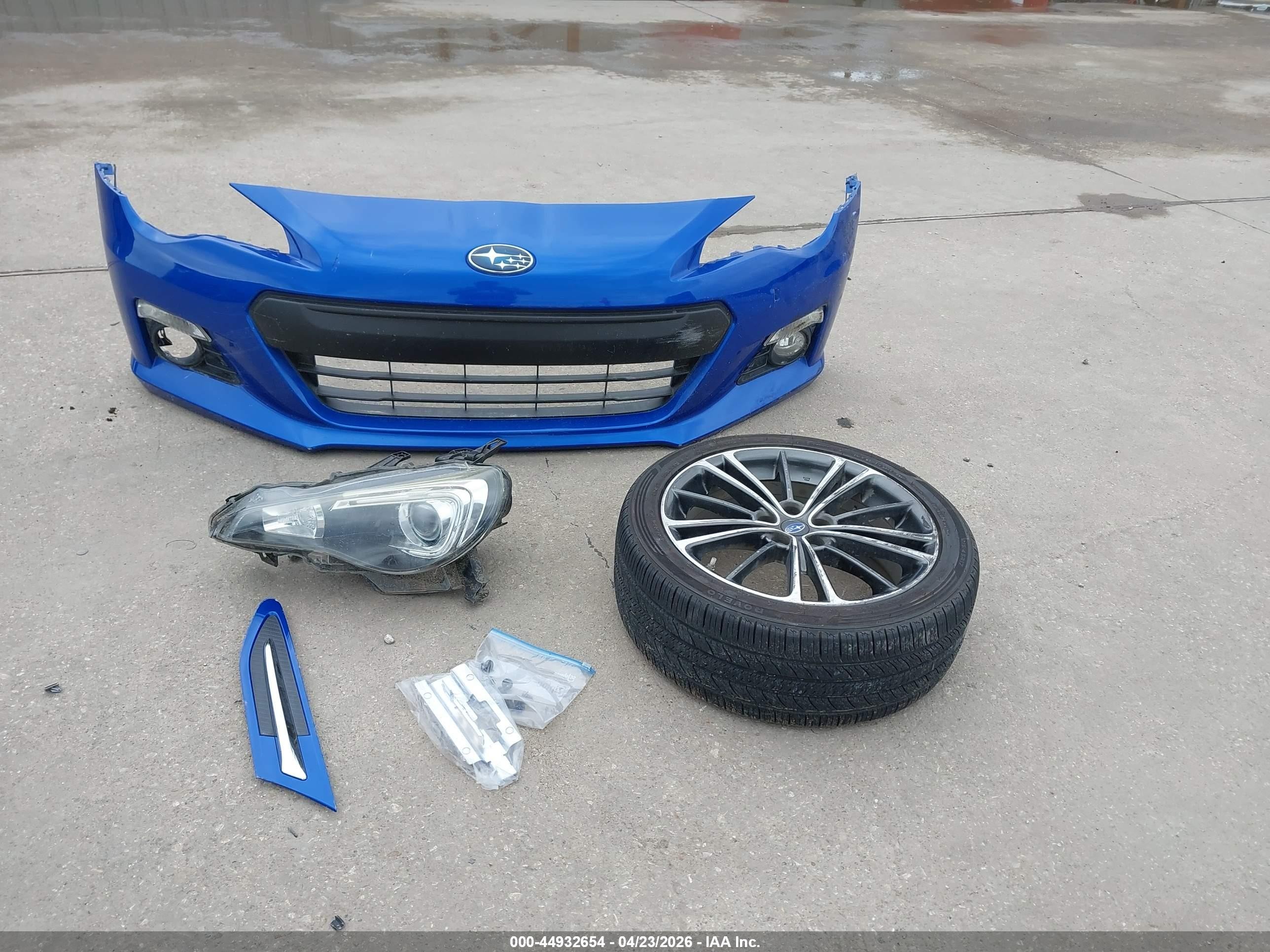 2013 Subaru Brz Limited Синий vin: JF1ZCAC15D1603699