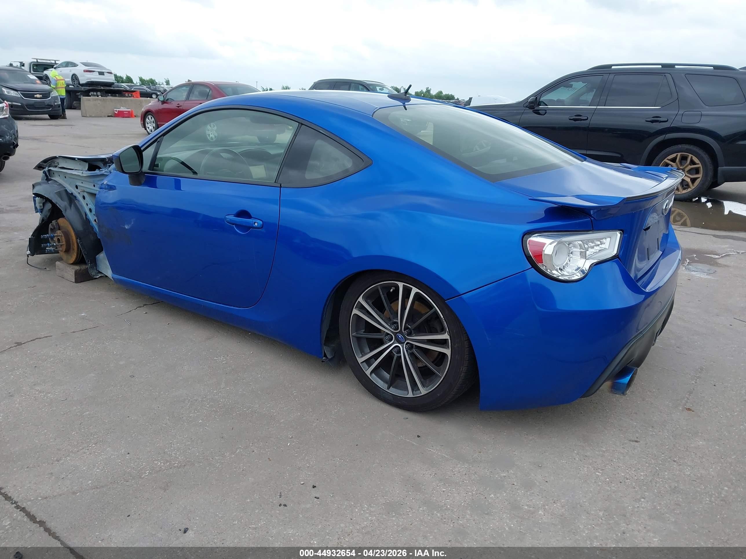 2013 Subaru Brz Limited Синий vin: JF1ZCAC15D1603699