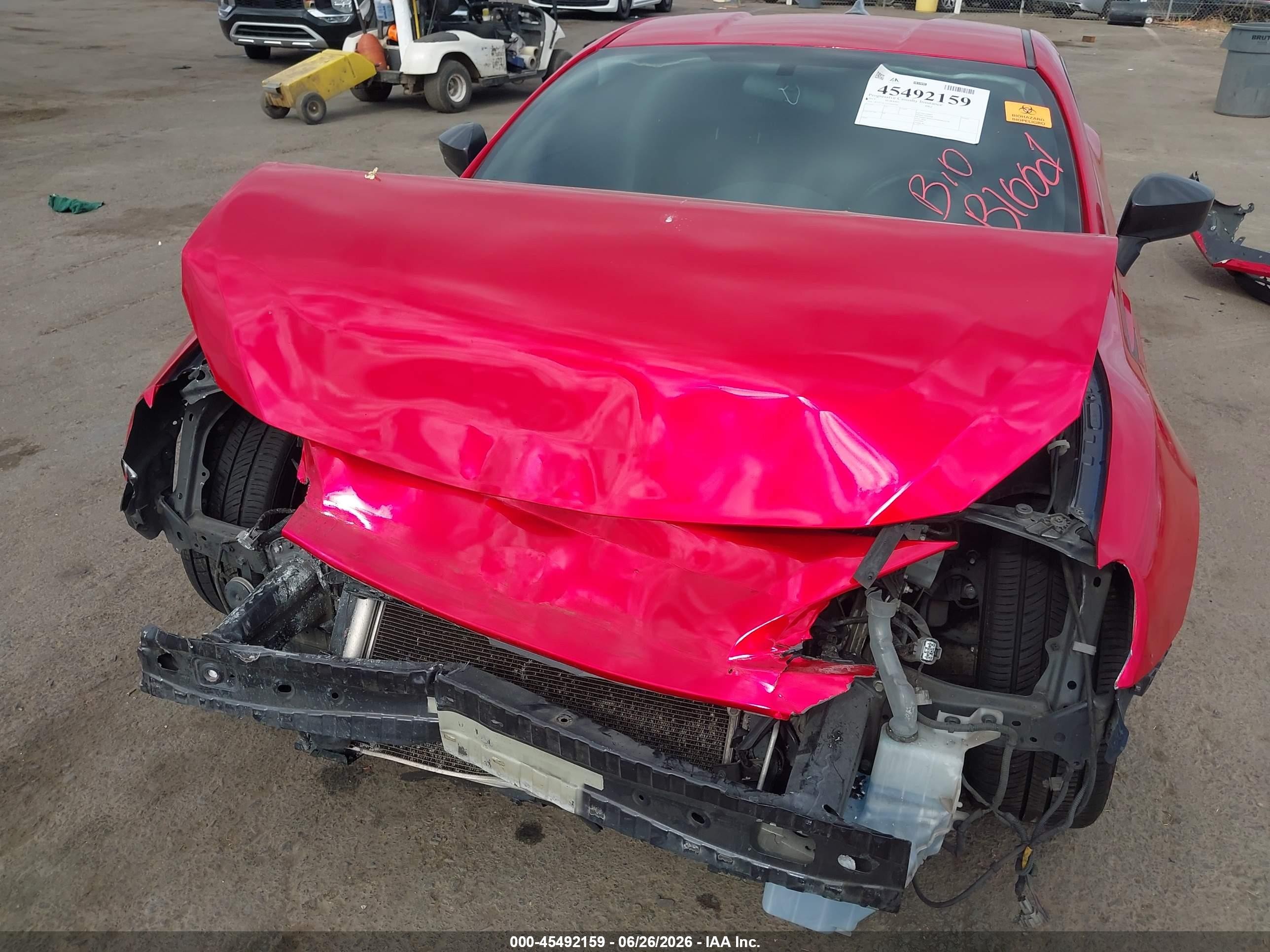 2013 Subaru Brz Limited Red vin: JF1ZCAC15D1607641