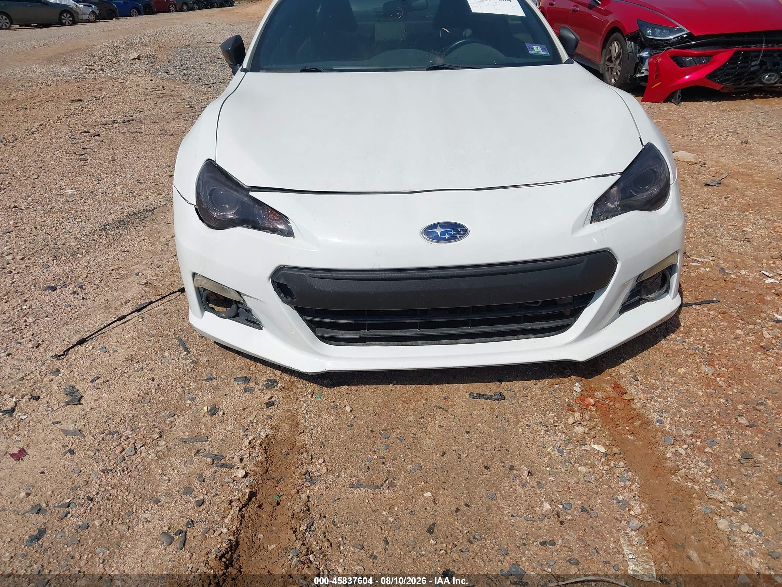 2013 Subaru Brz Limited White vin: JF1ZCAC15D1610670