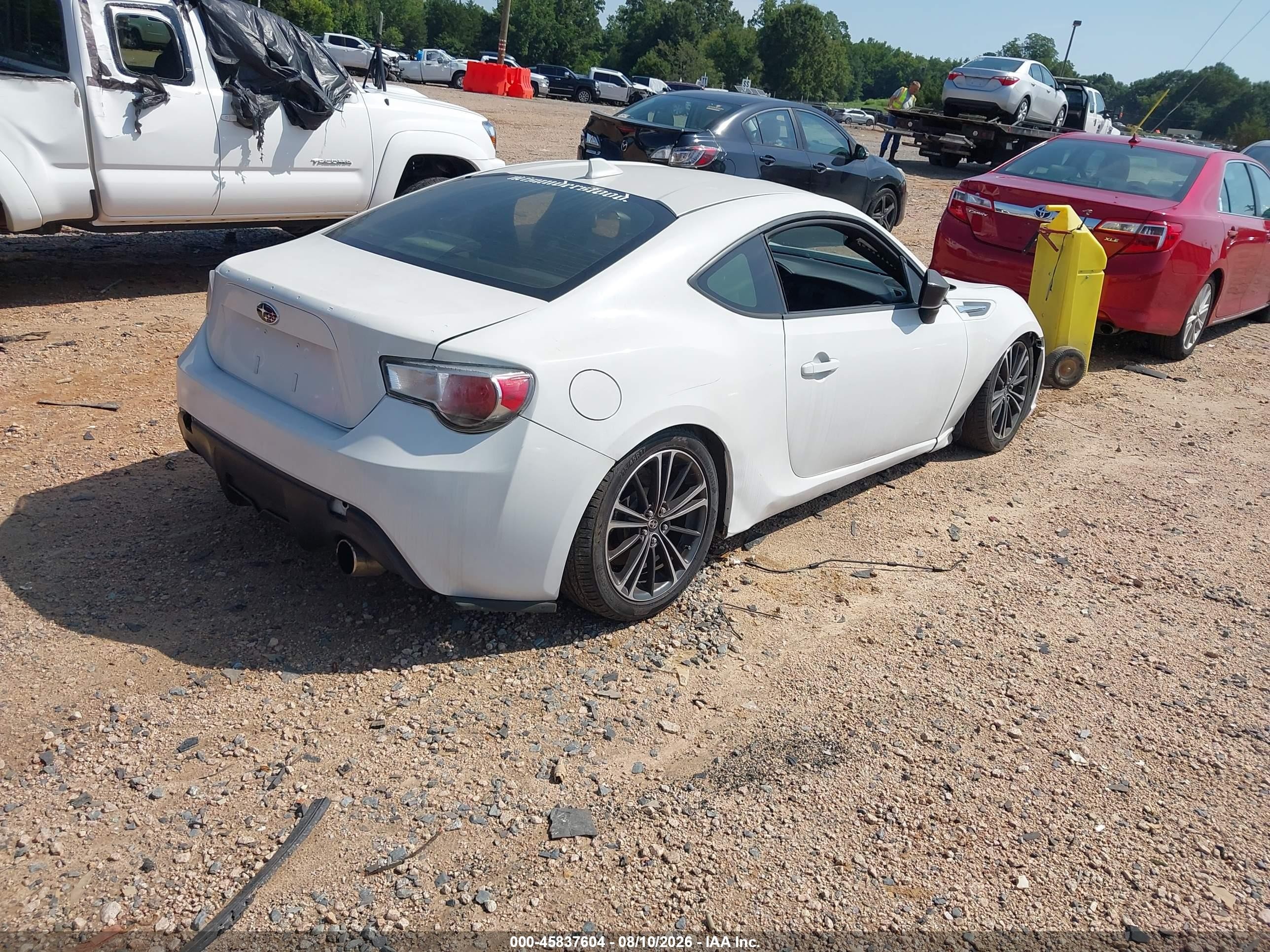 2013 Subaru Brz Limited White vin: JF1ZCAC15D1610670