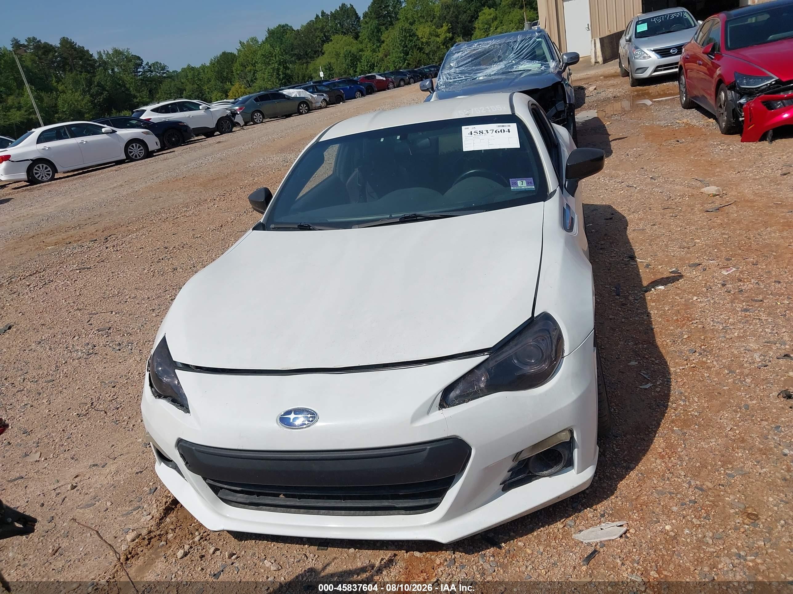 2013 Subaru Brz Limited White vin: JF1ZCAC15D1610670