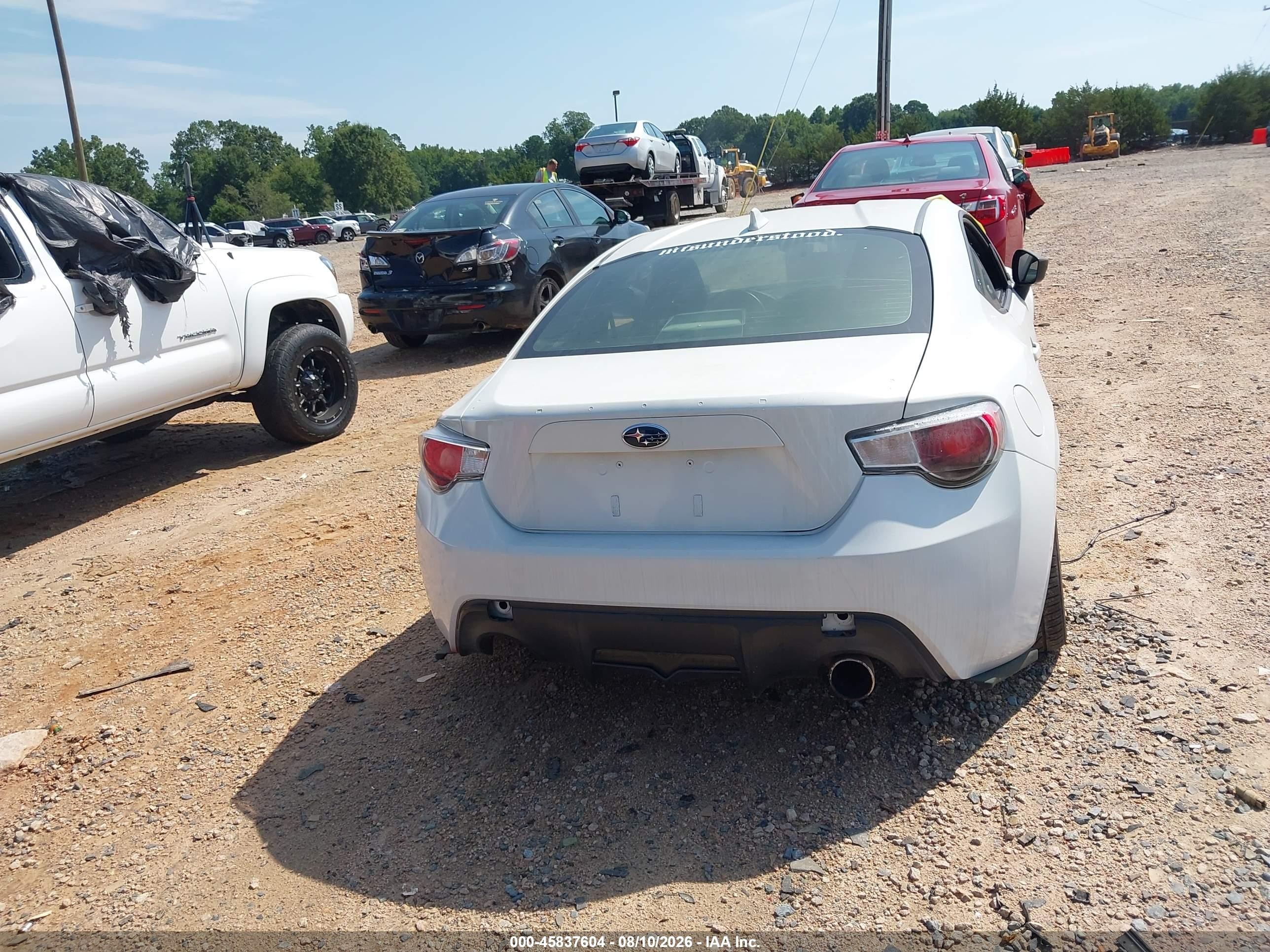 2013 Subaru Brz Limited White vin: JF1ZCAC15D1610670