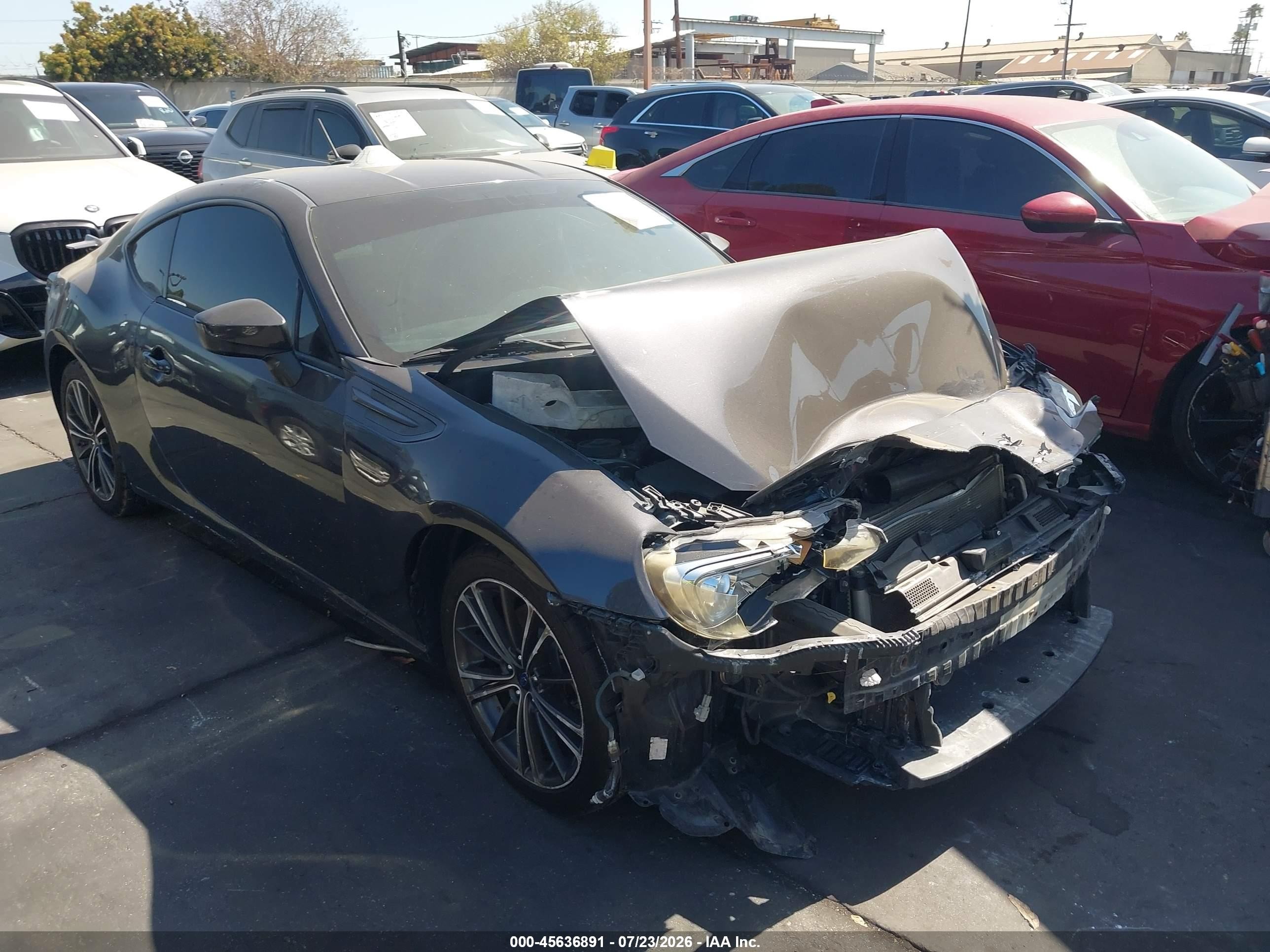 2013 Subaru Brz Limited Black vin: JF1ZCAC15D2608198