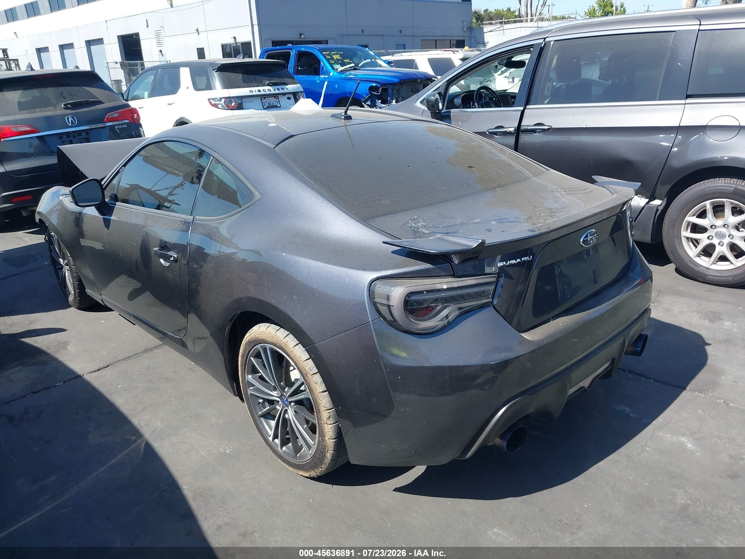 2013 Subaru Brz Limited Black vin: JF1ZCAC15D2608198