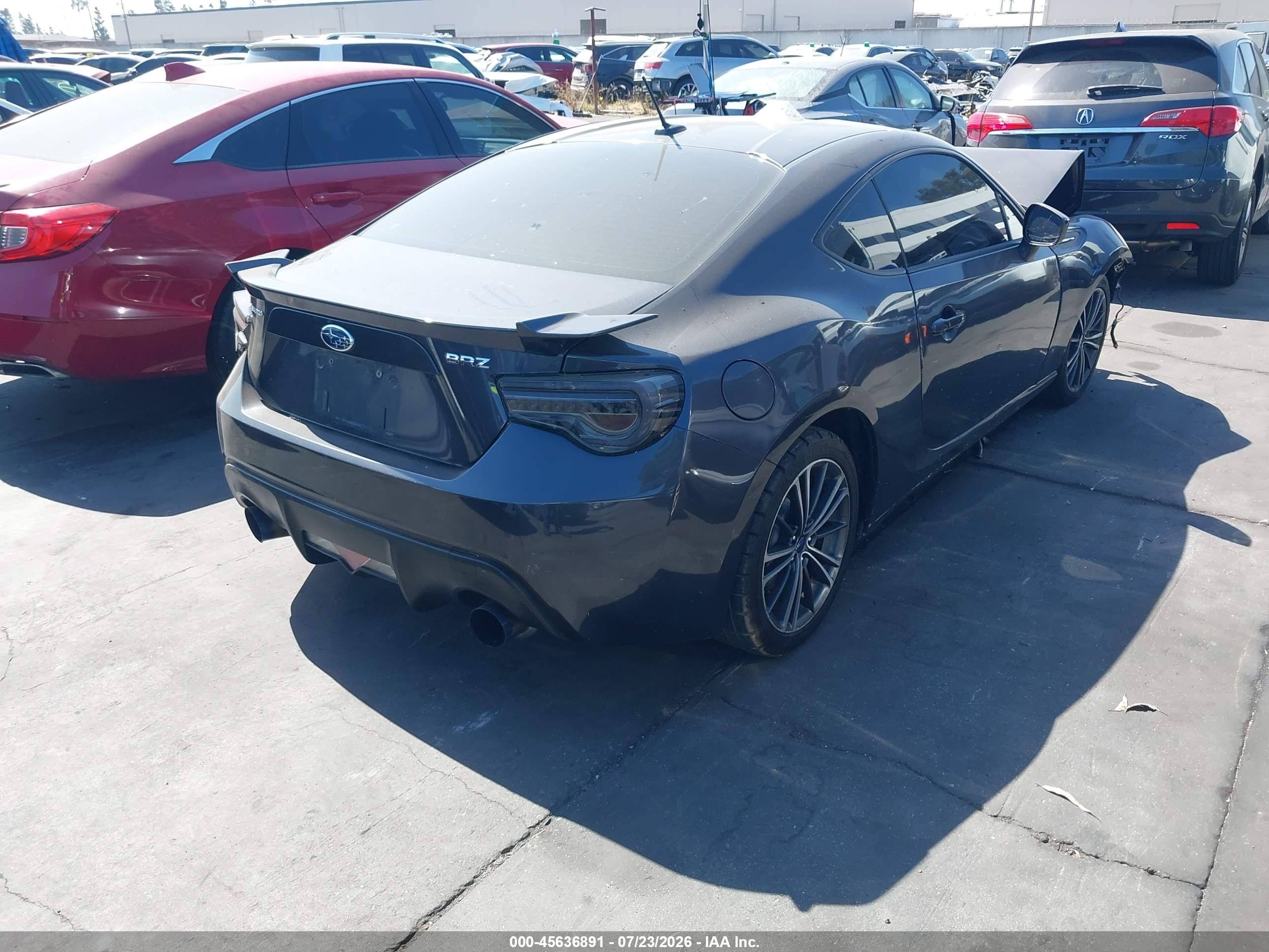 2013 Subaru Brz Limited Black vin: JF1ZCAC15D2608198