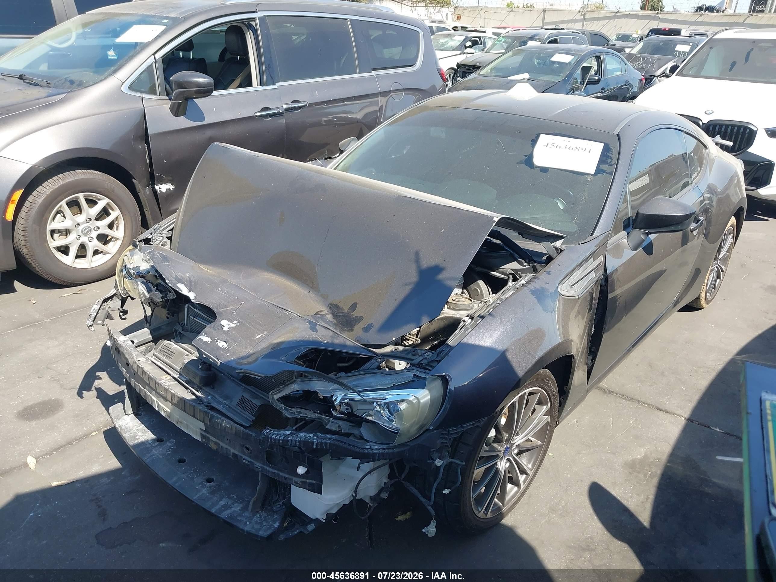 2013 Subaru Brz Limited Black vin: JF1ZCAC15D2608198