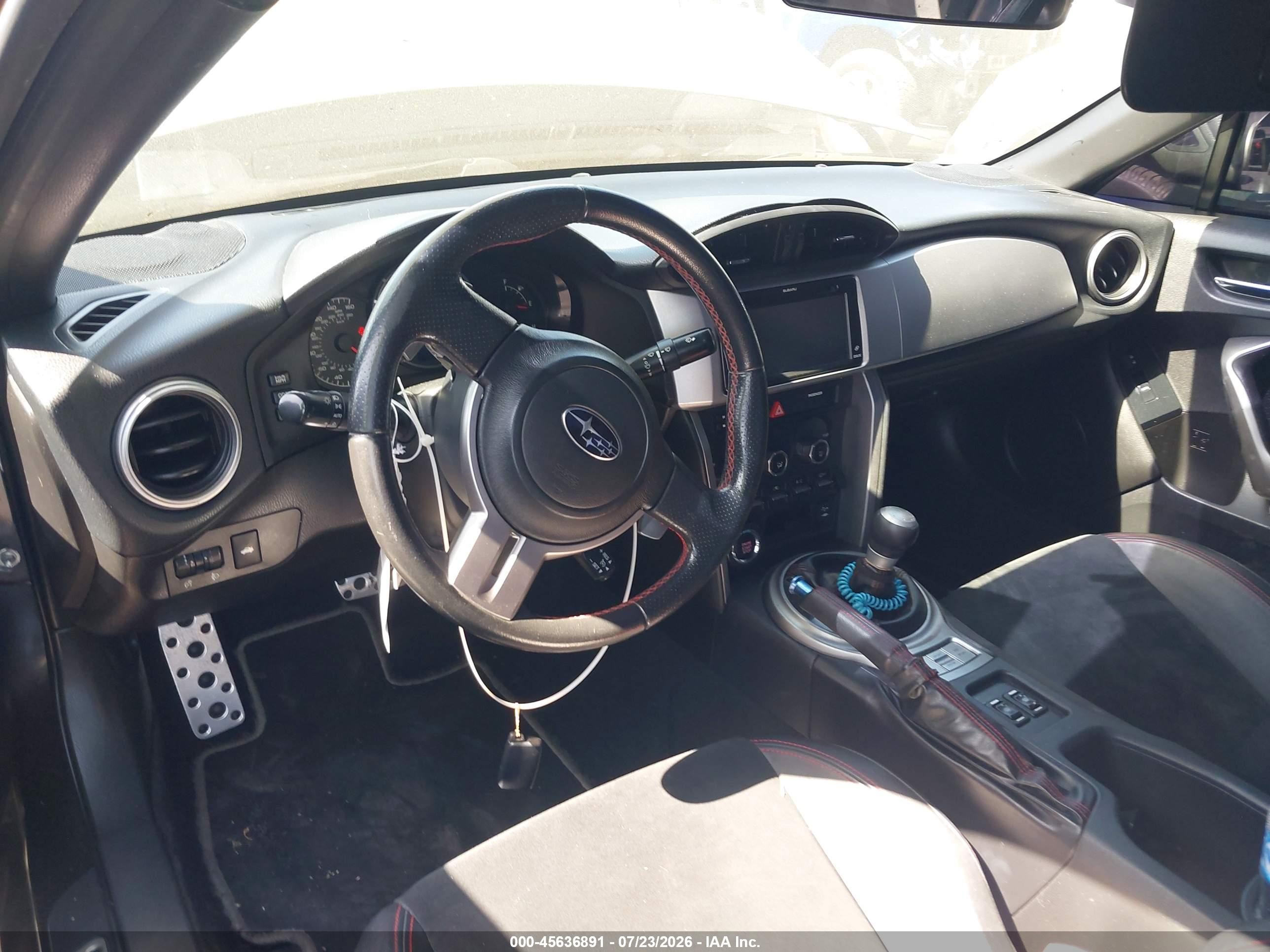 2013 Subaru Brz Limited Black vin: JF1ZCAC15D2608198