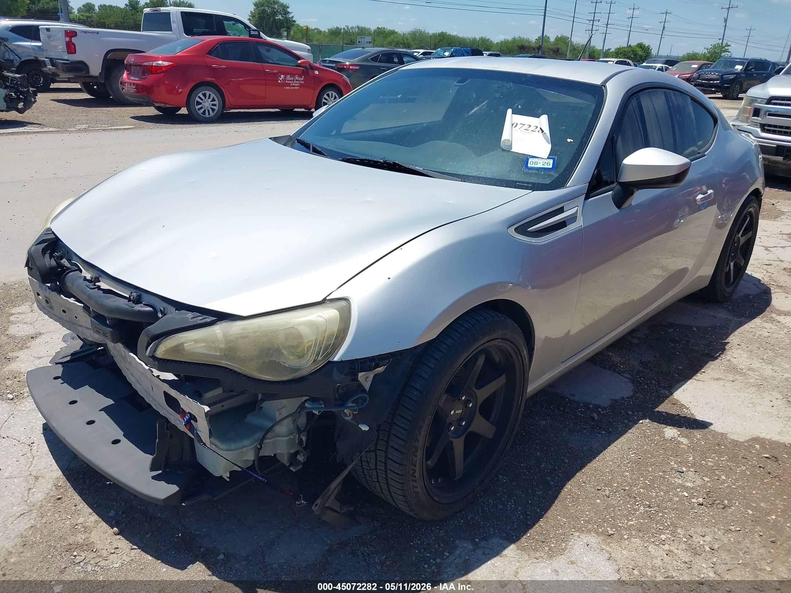 2013 Subaru Brz Limited Серебряный vin: JF1ZCAC15D2613563