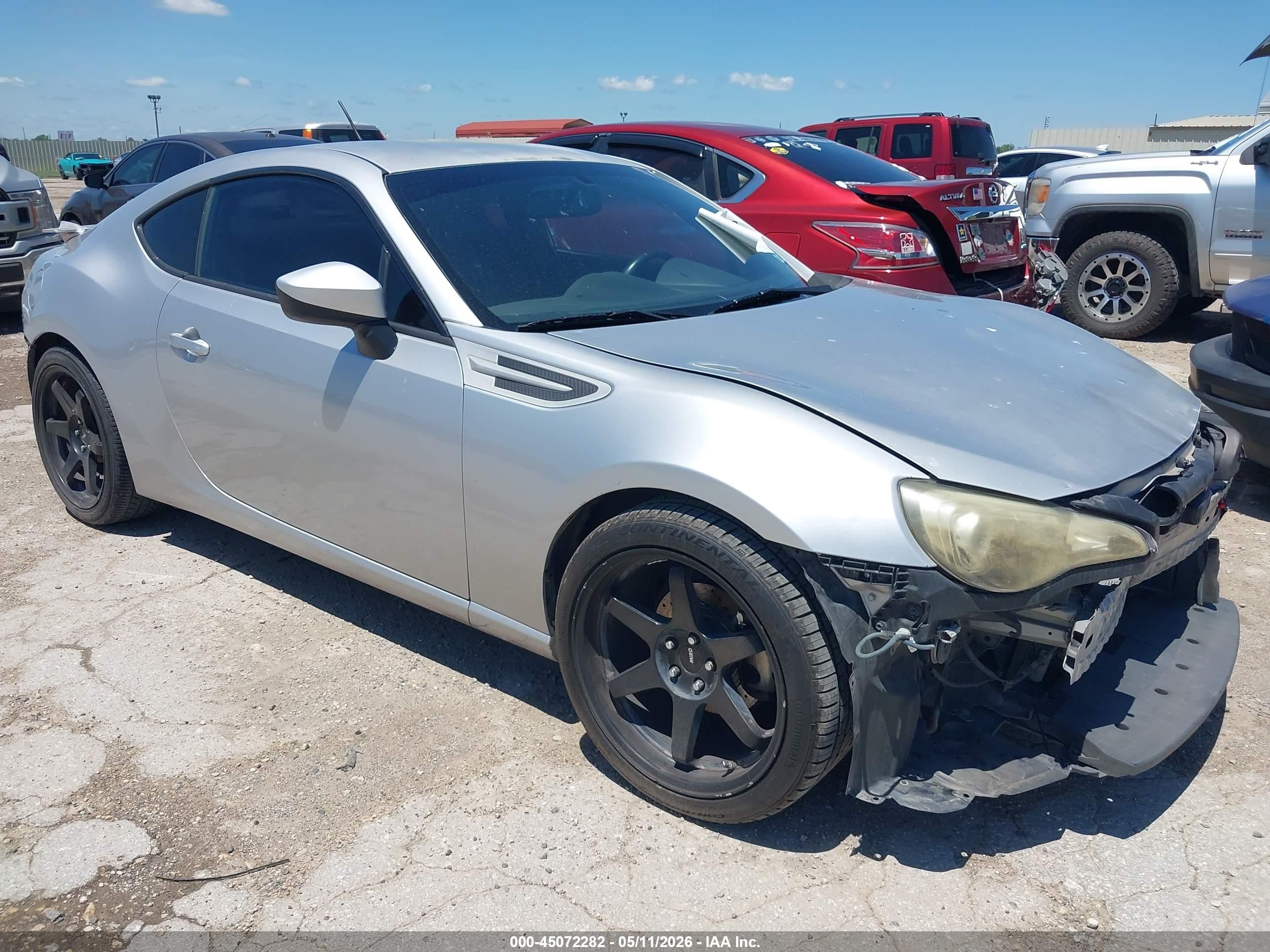 2013 Subaru Brz Limited Серебряный vin: JF1ZCAC15D2613563