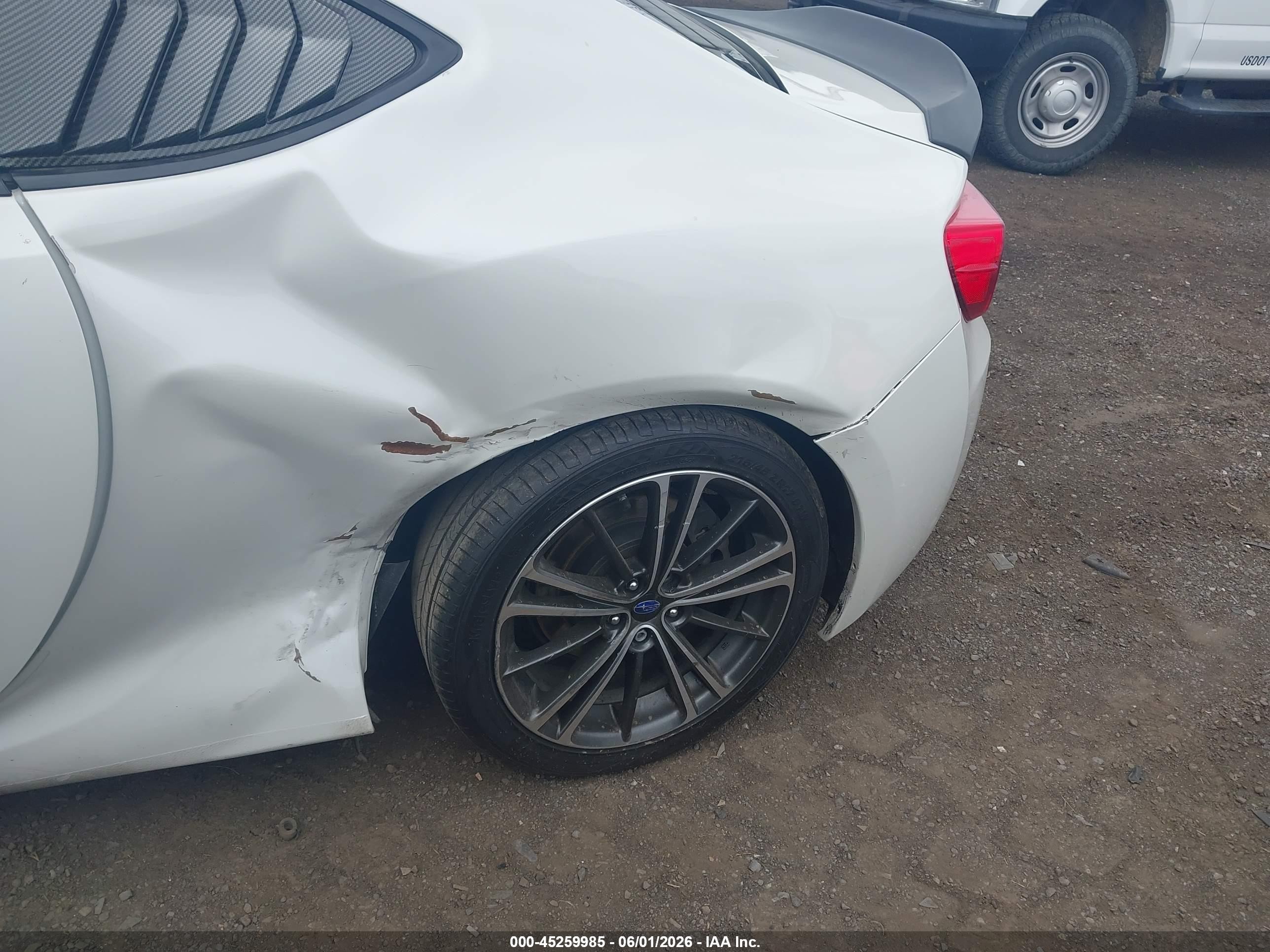 2014 Subaru Brz Limited Белый vin: JF1ZCAC15E8605543