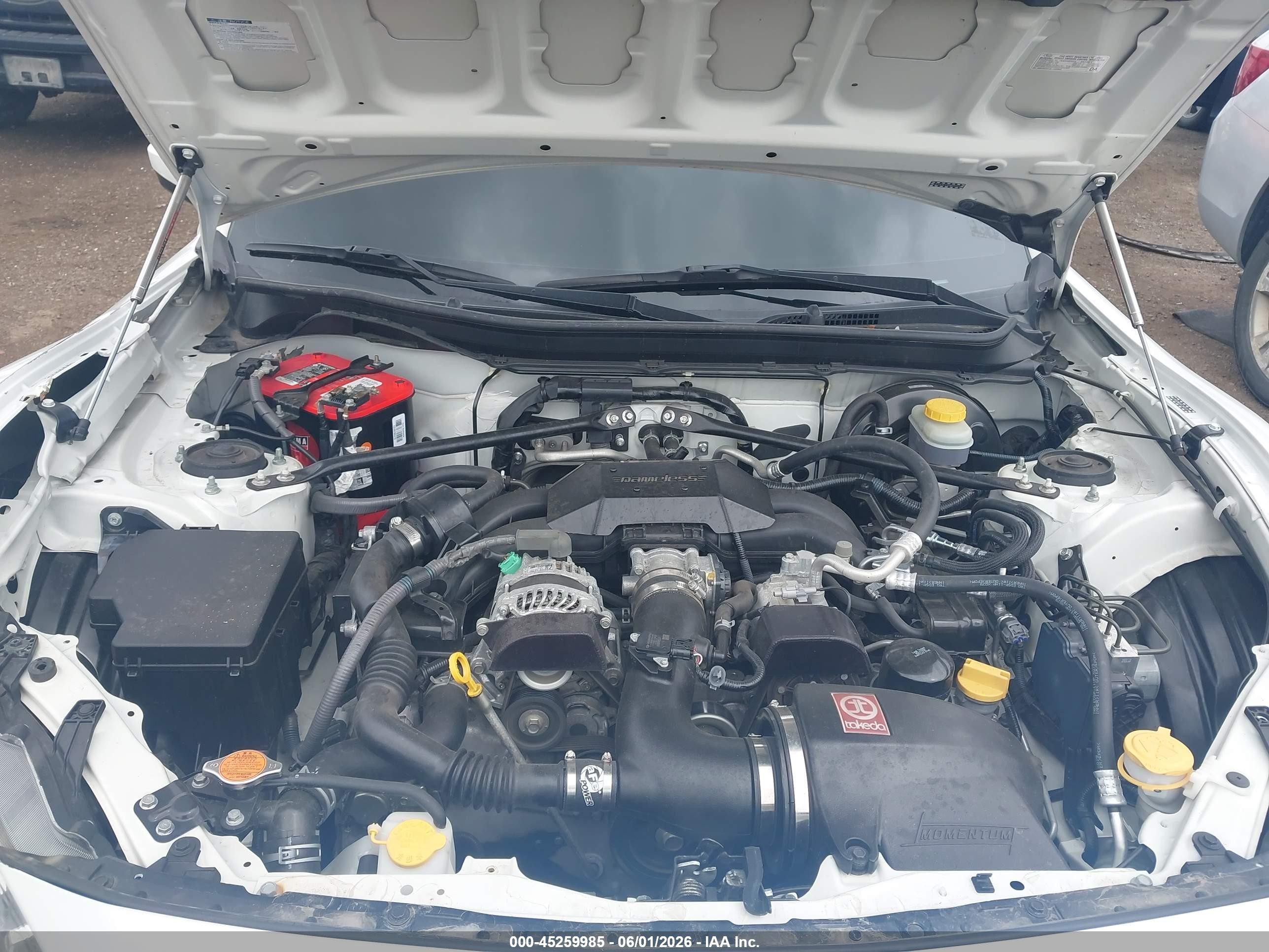 2014 Subaru Brz Limited Белый vin: JF1ZCAC15E8605543