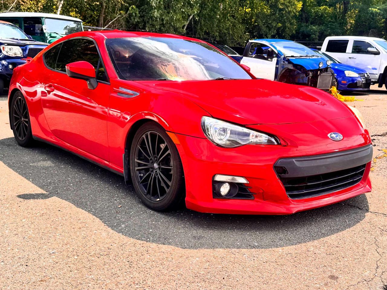 2014 Subaru Brz 2.0 Limited Красный vin: JF1ZCAC15E9602118