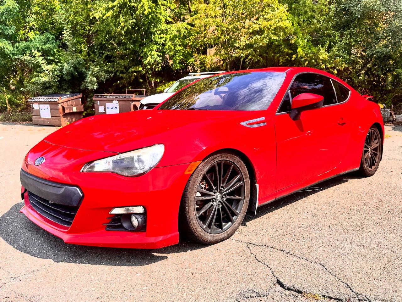 2014 Subaru Brz 2.0 Limited Red vin: JF1ZCAC15E9602118