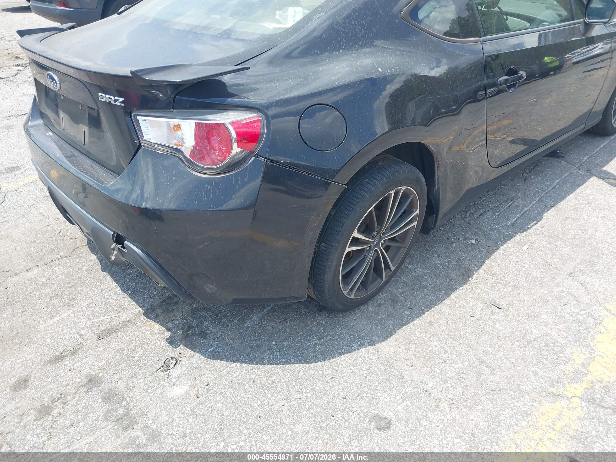 2015 Subaru Brz Limited Black vin: JF1ZCAC15F9604808