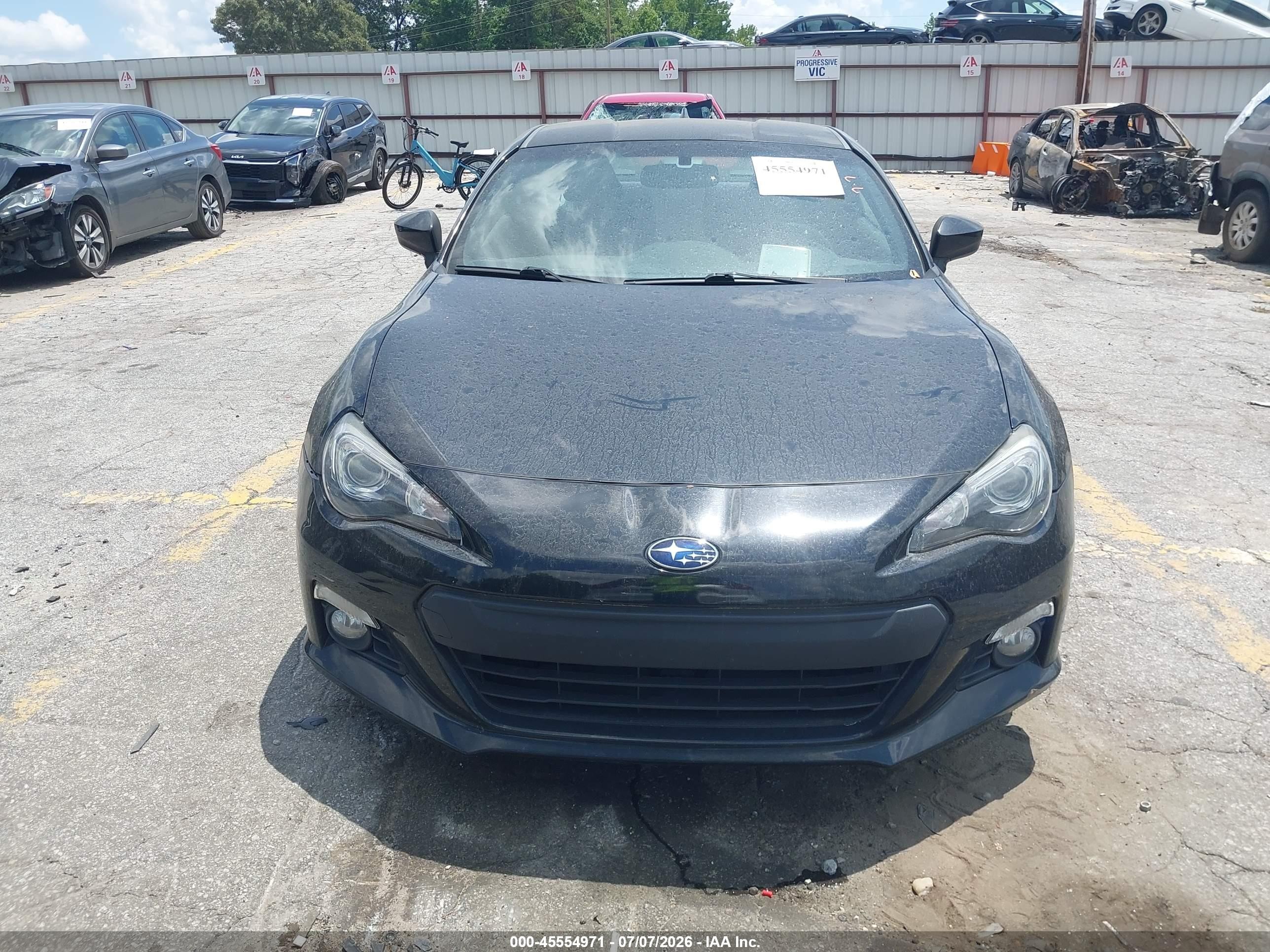 2015 Subaru Brz Limited Black vin: JF1ZCAC15F9604808