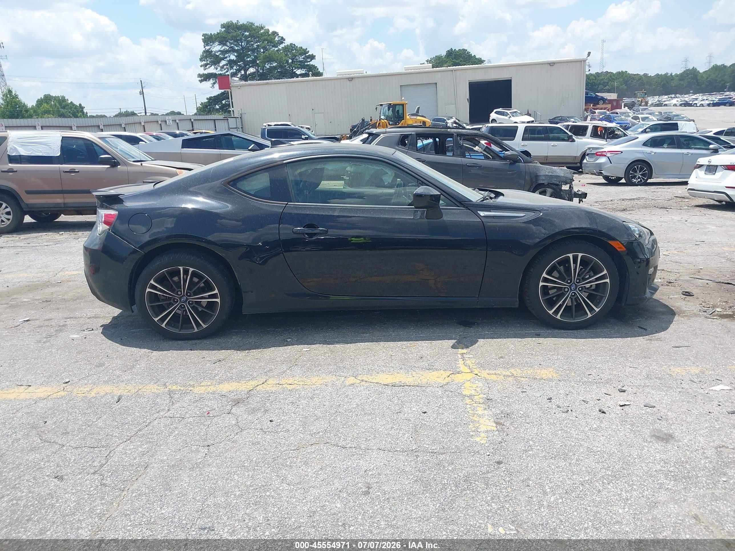 2015 Subaru Brz Limited Black vin: JF1ZCAC15F9604808