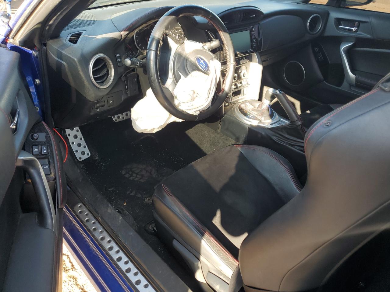 2017 Subaru Brz 2.0 Limited Blue vin: JF1ZCAC15H8602596