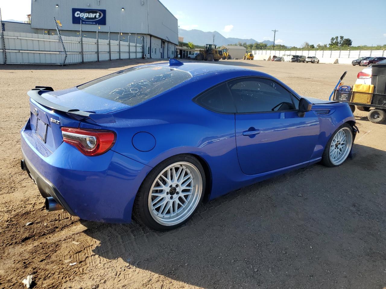 2017 Subaru Brz 2.0 Limited Blue vin: JF1ZCAC15H8602596