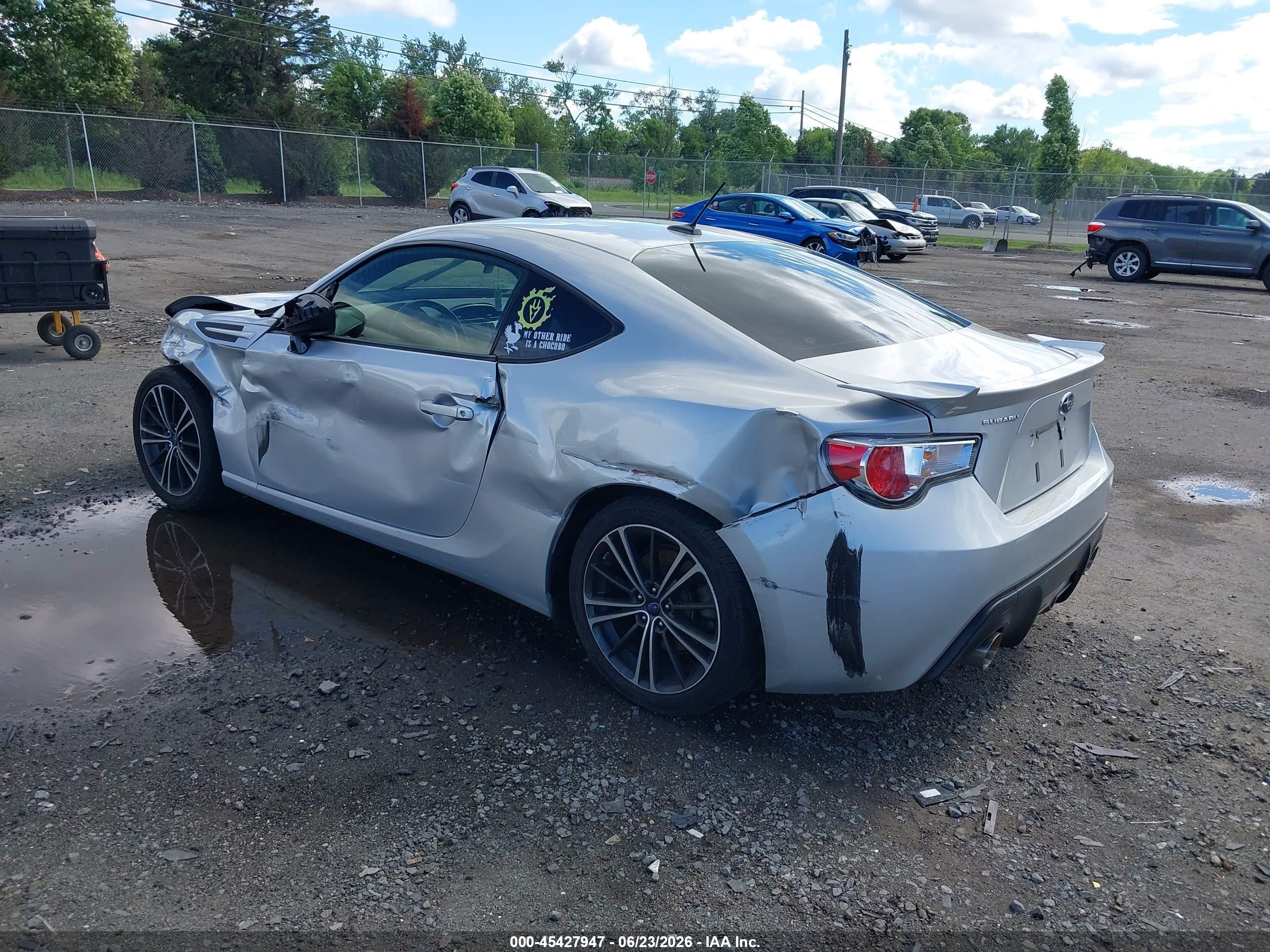 2013 Subaru Brz Limited Серебряный vin: JF1ZCAC16D1604439
