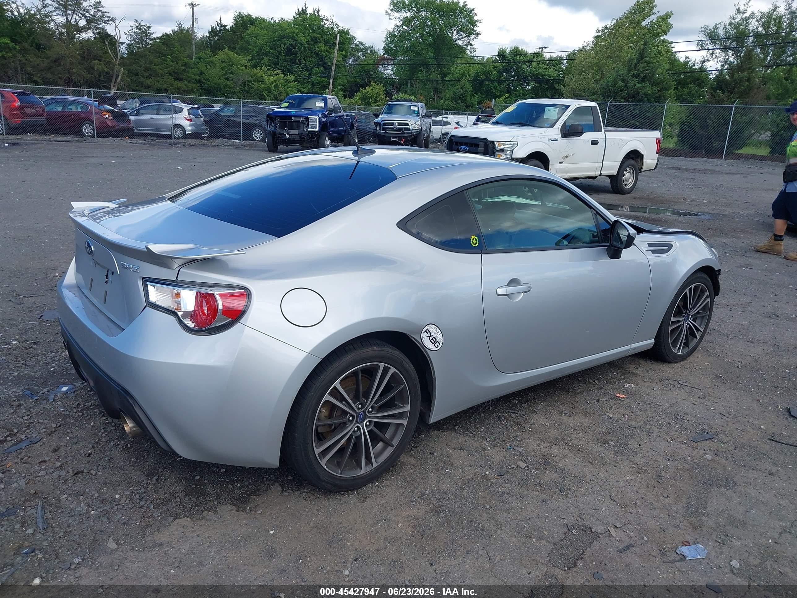 2013 Subaru Brz Limited Серебряный vin: JF1ZCAC16D1604439