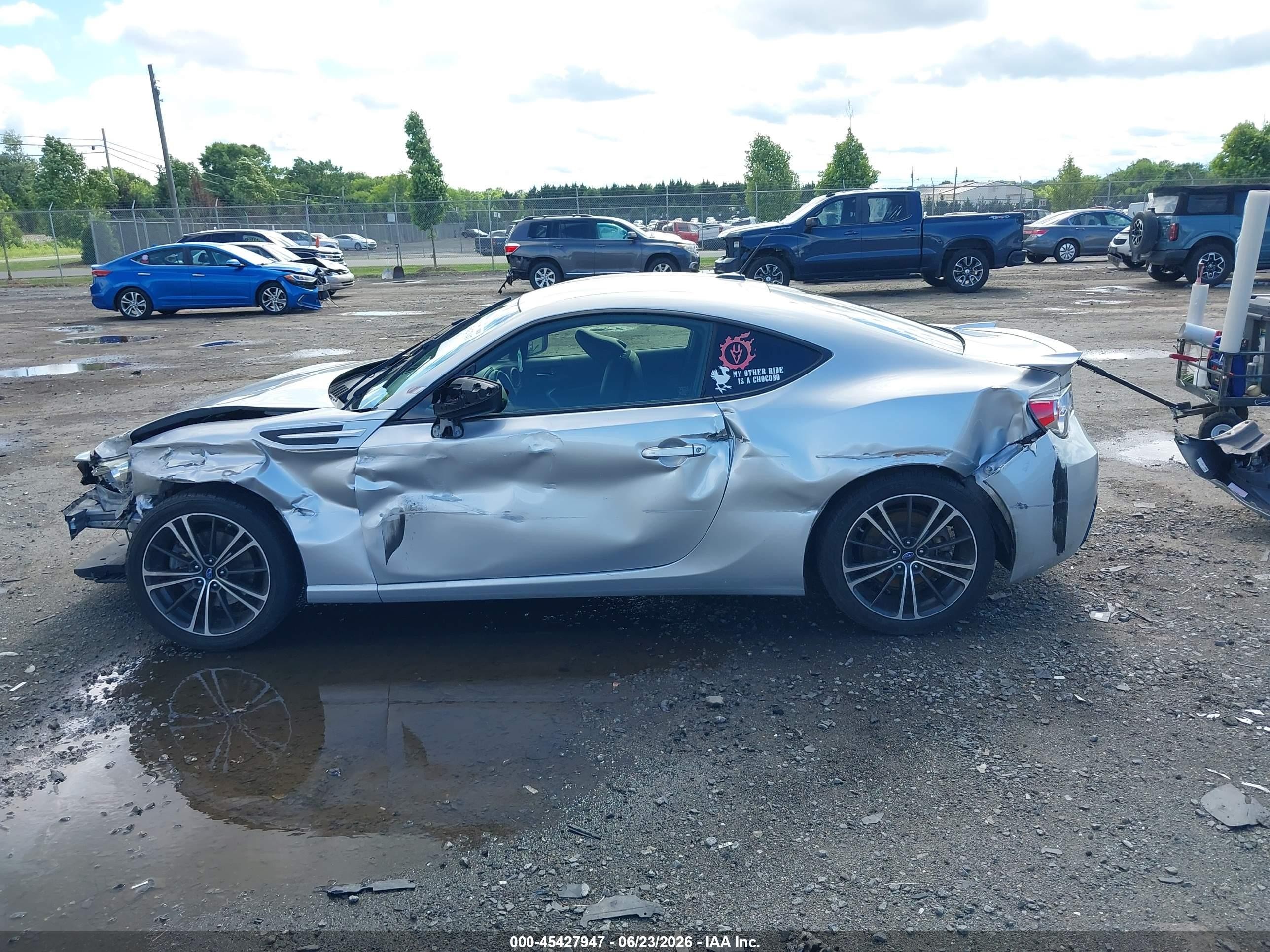 2013 Subaru Brz Limited Серебряный vin: JF1ZCAC16D1604439