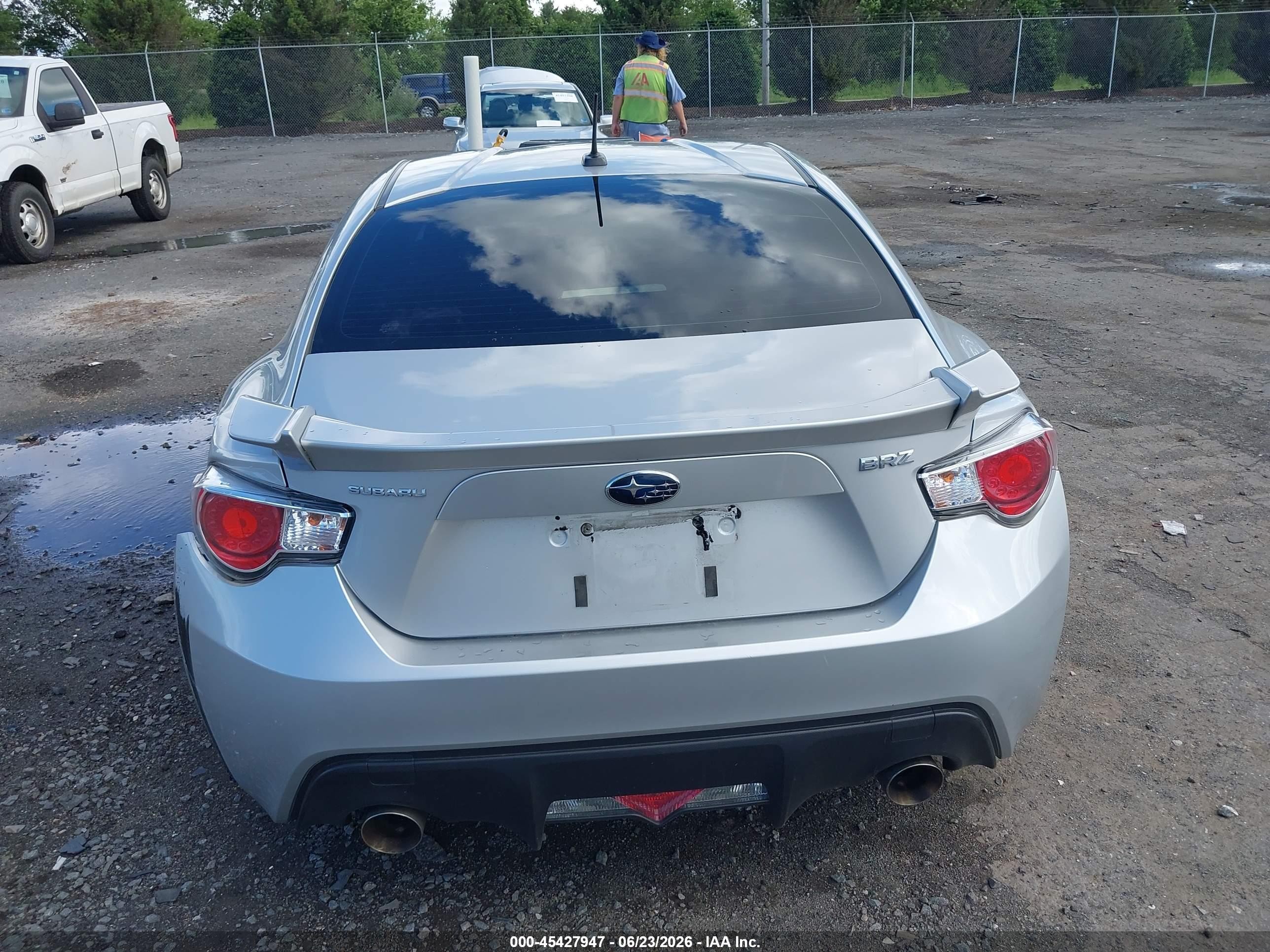 2013 Subaru Brz Limited Серебряный vin: JF1ZCAC16D1604439