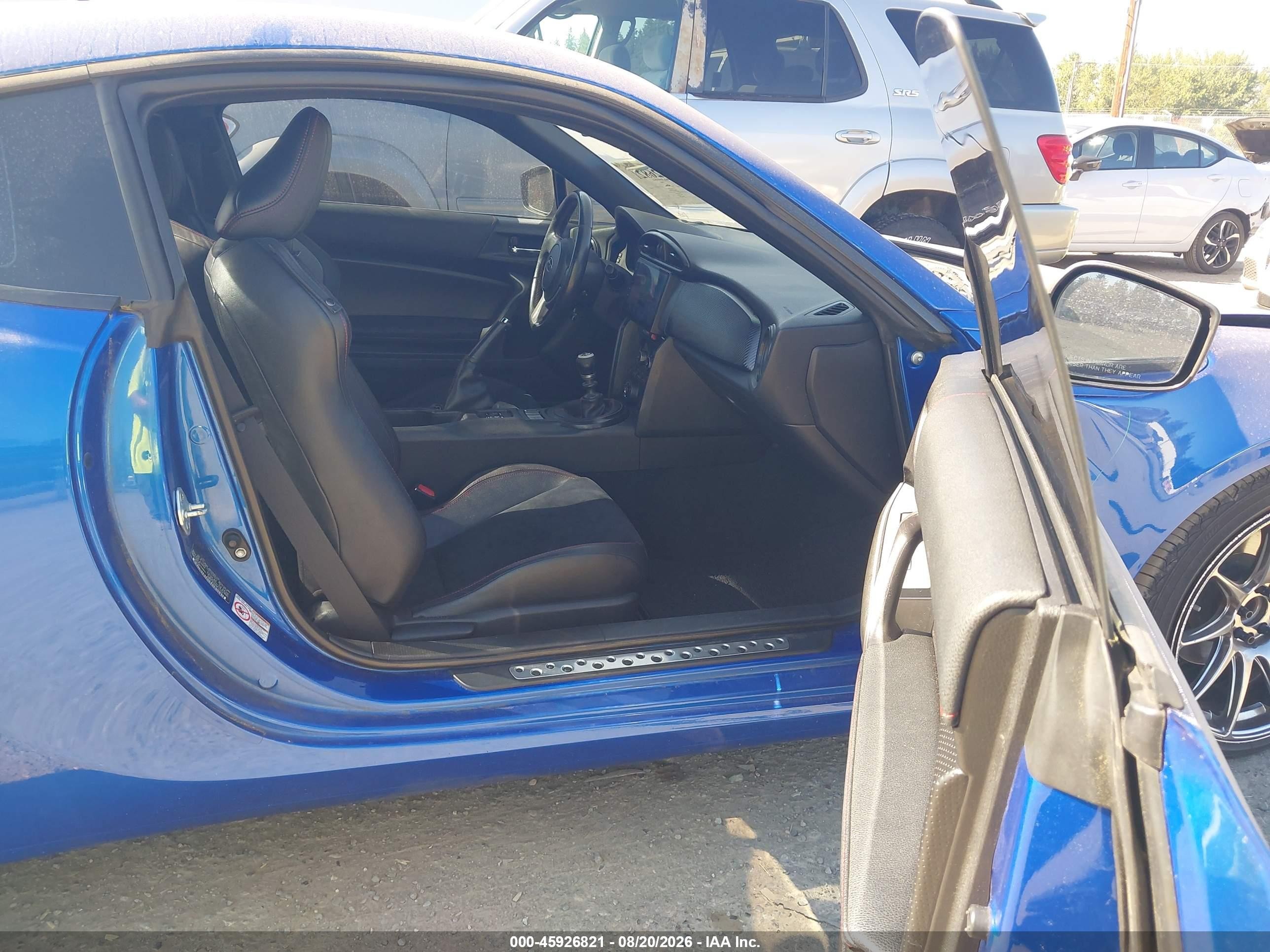 2013 Subaru Brz Limited Синий vin: JF1ZCAC16D1606921