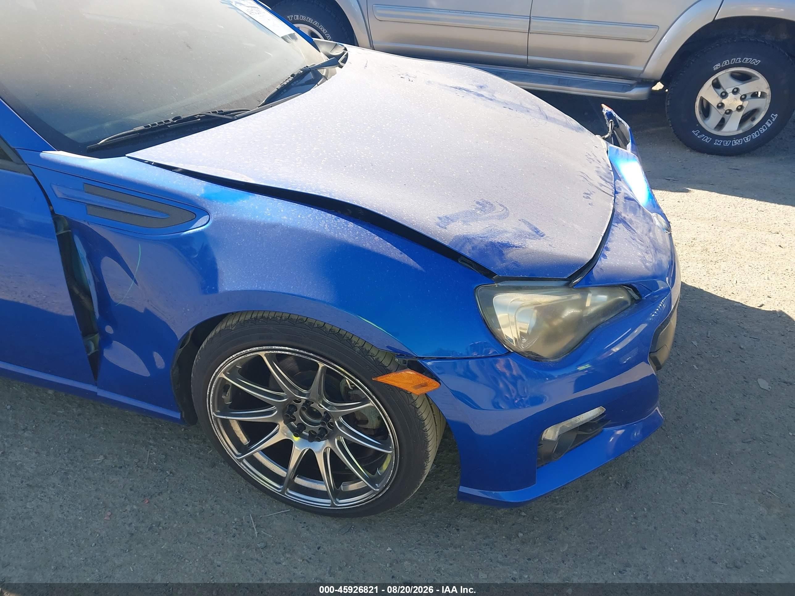 2013 Subaru Brz Limited Синий vin: JF1ZCAC16D1606921