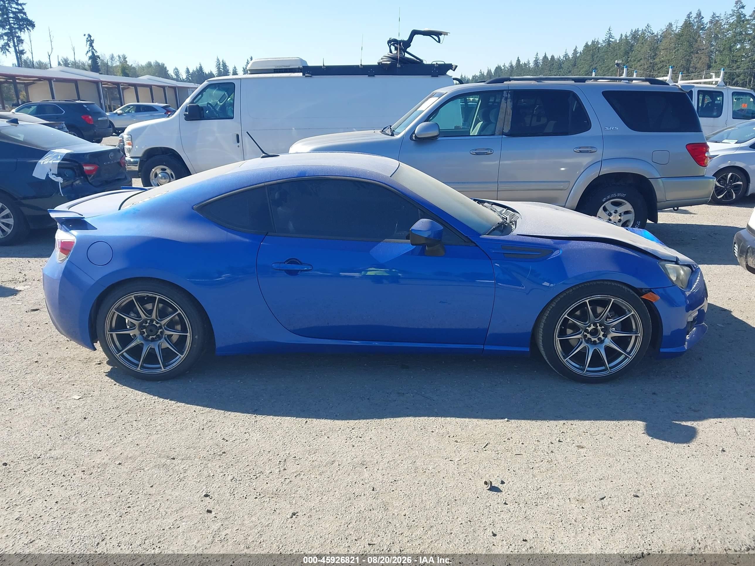 2013 Subaru Brz Limited Синий vin: JF1ZCAC16D1606921