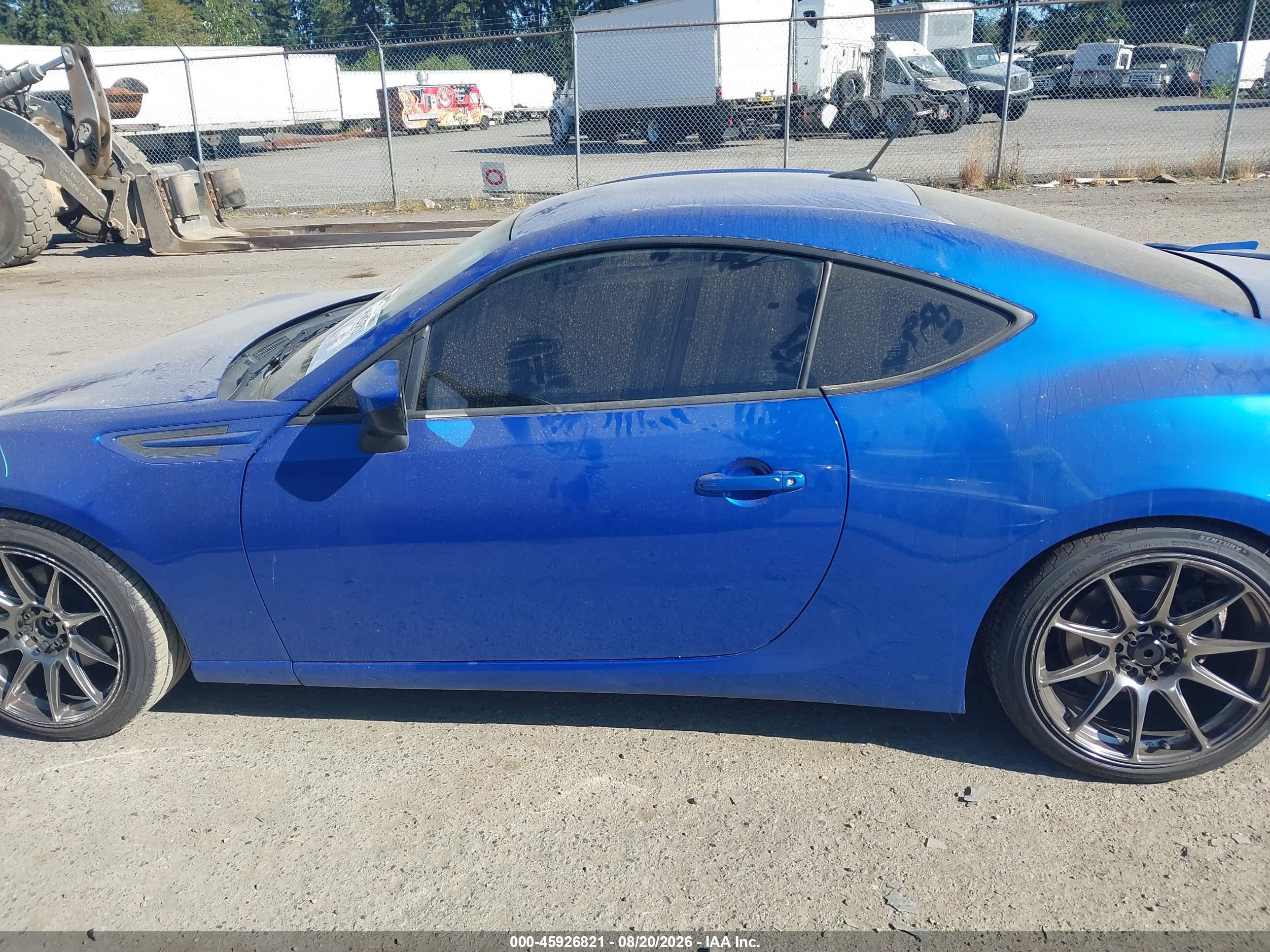 2013 Subaru Brz Limited Синий vin: JF1ZCAC16D1606921