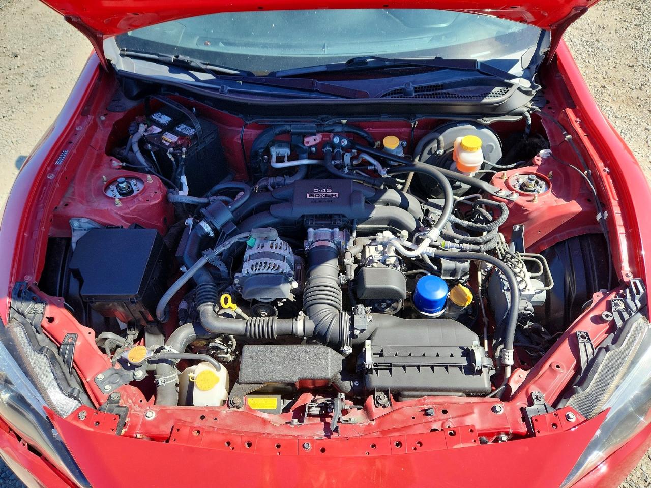 2013 Subaru Brz 2.0 Limited Red vin: JF1ZCAC16D1609107