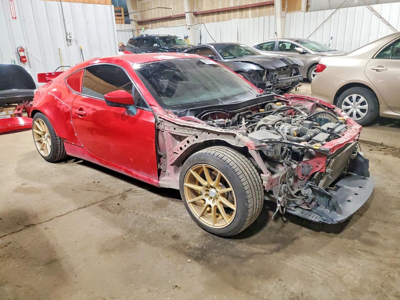 2013 Subaru Brz 2.0 Limited Red vin: JF1ZCAC16D1611567