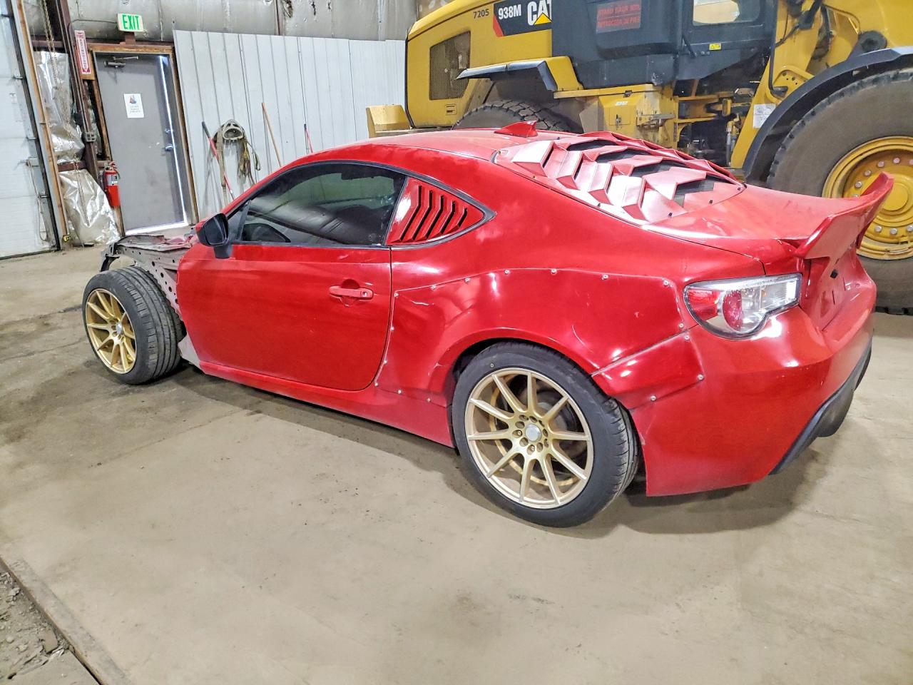 2013 Subaru Brz 2.0 Limited Red vin: JF1ZCAC16D1611567