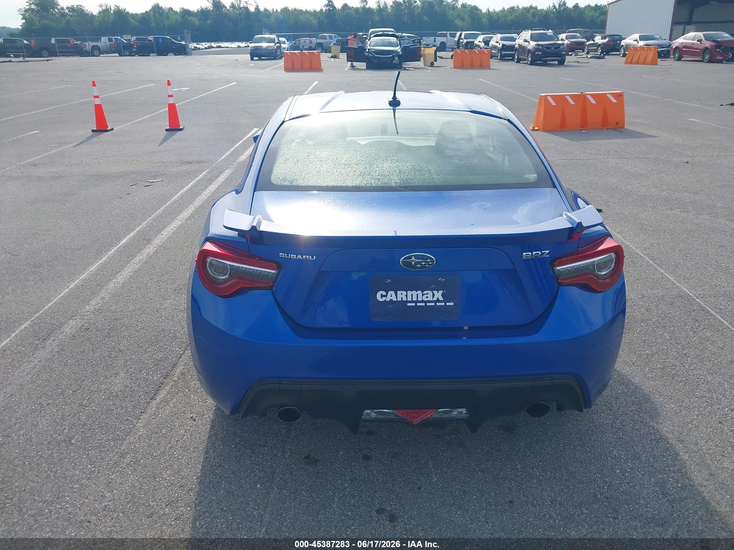 2013 Subaru Brz Limited Blue vin: JF1ZCAC16D2607304
