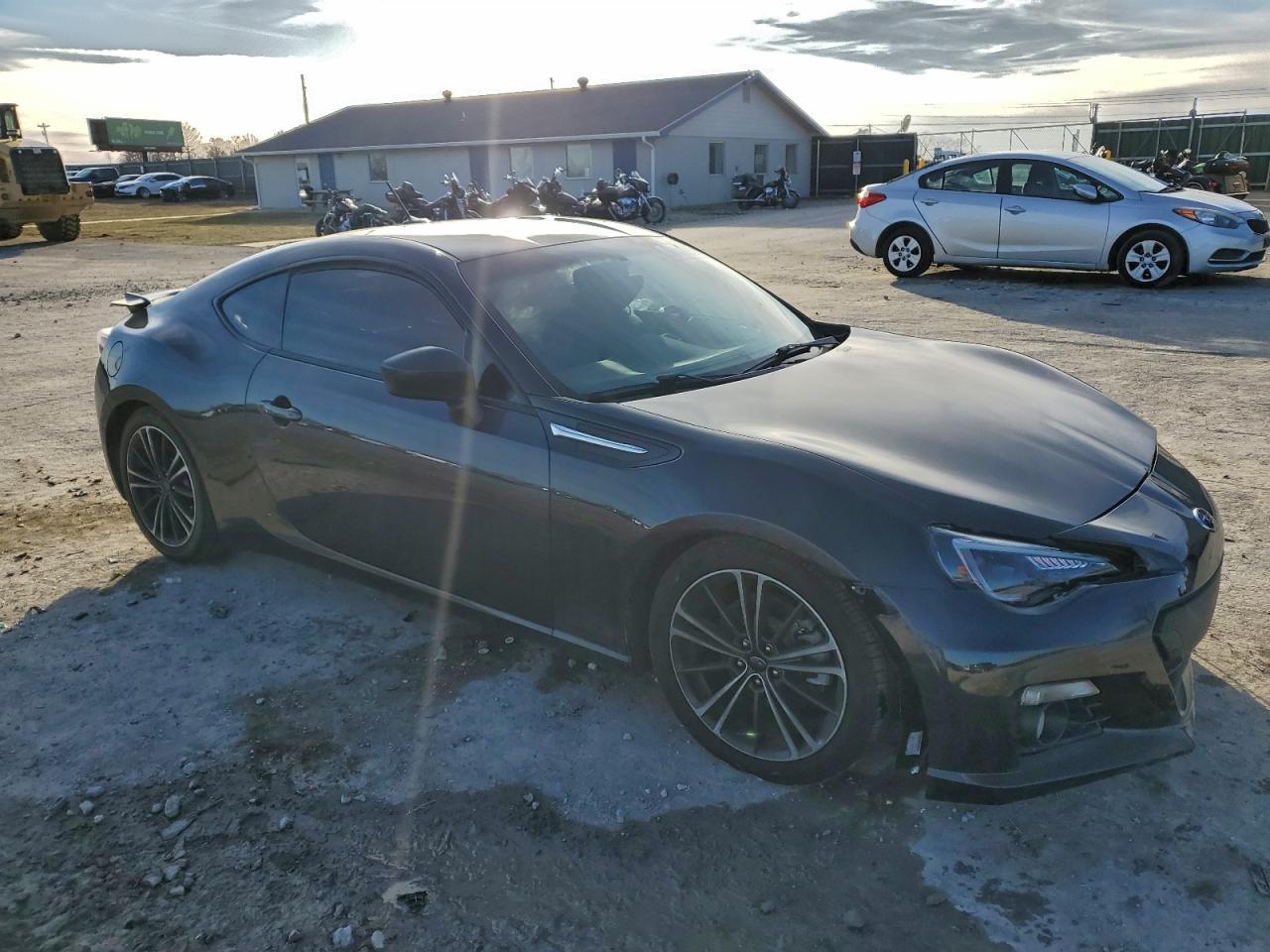 2014 Subaru Brz 2.0 Limited Gray vin: JF1ZCAC16E8605163